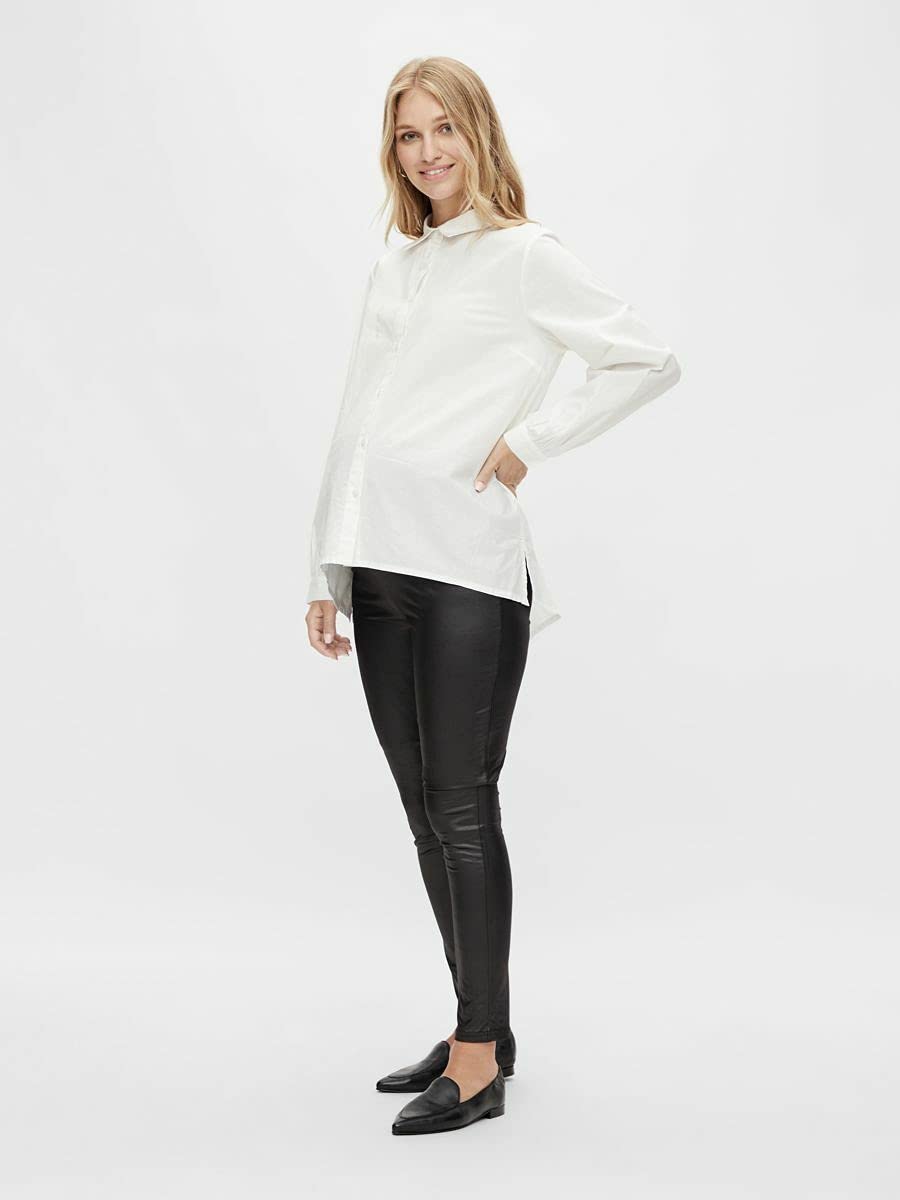 mamalicious-damen-mlnewtessa-jersey-high-waist-umstandsleggings-schwarz-bequem image 6