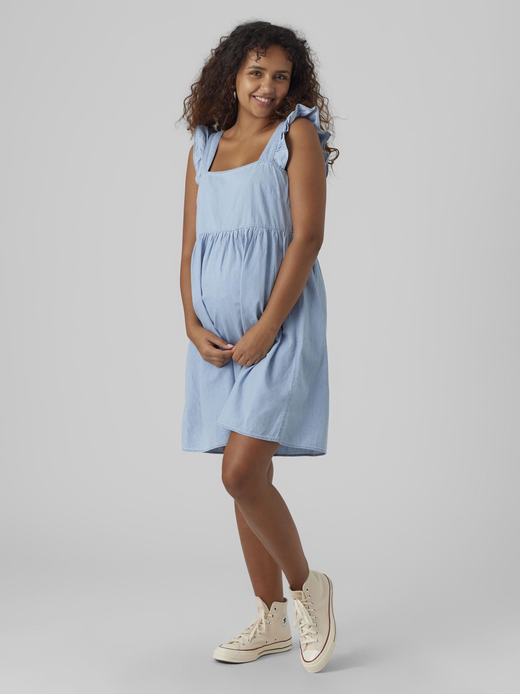 mamalicious-umstandsminikleid-mlwoodville-kurzes-kleid-f-r-schwangere image 4