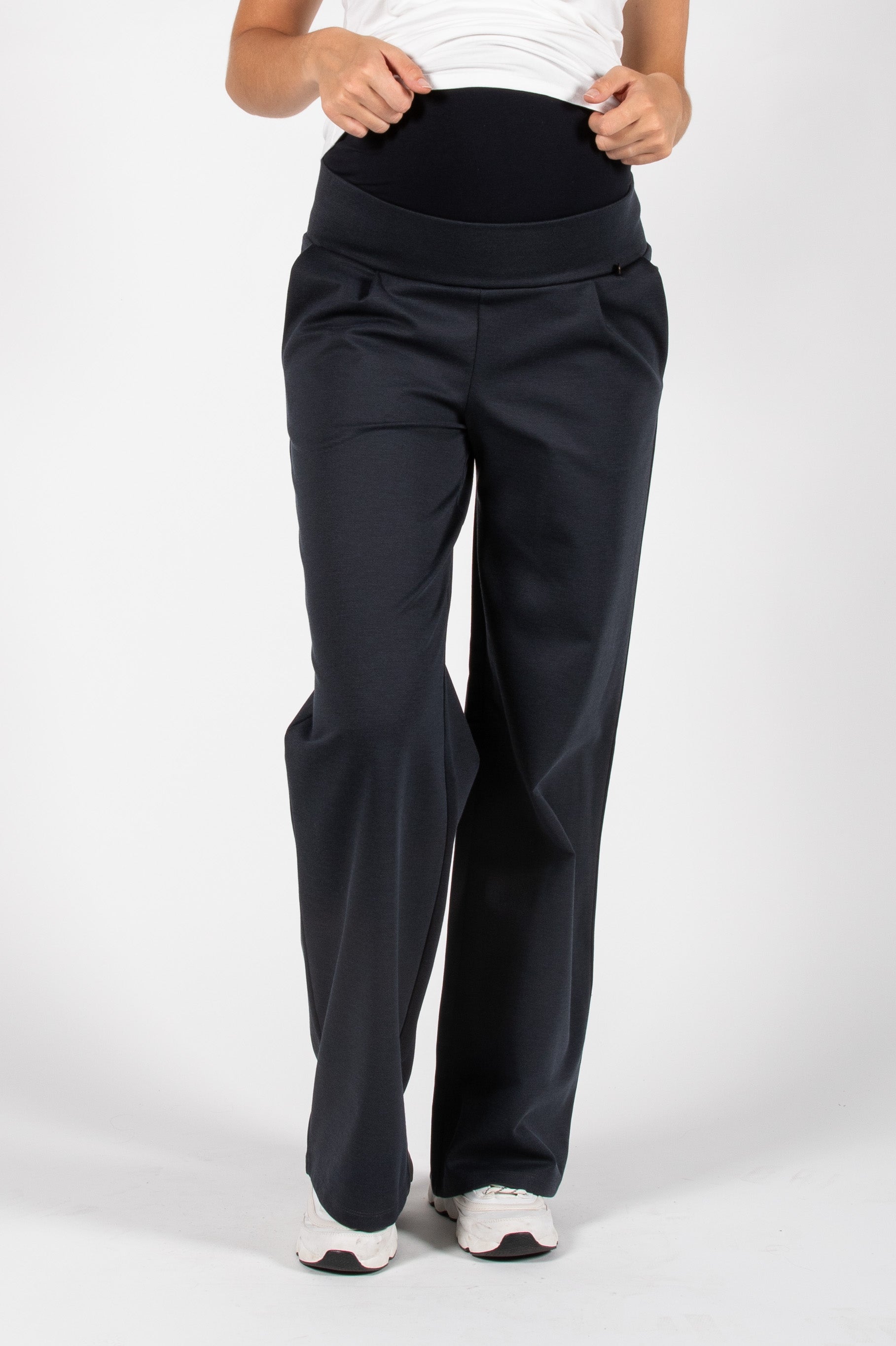 love2wait-pants-wide-leg-umstandsbrotre-mit-weitem-bein-und-angearbeitetem-bauch image 2