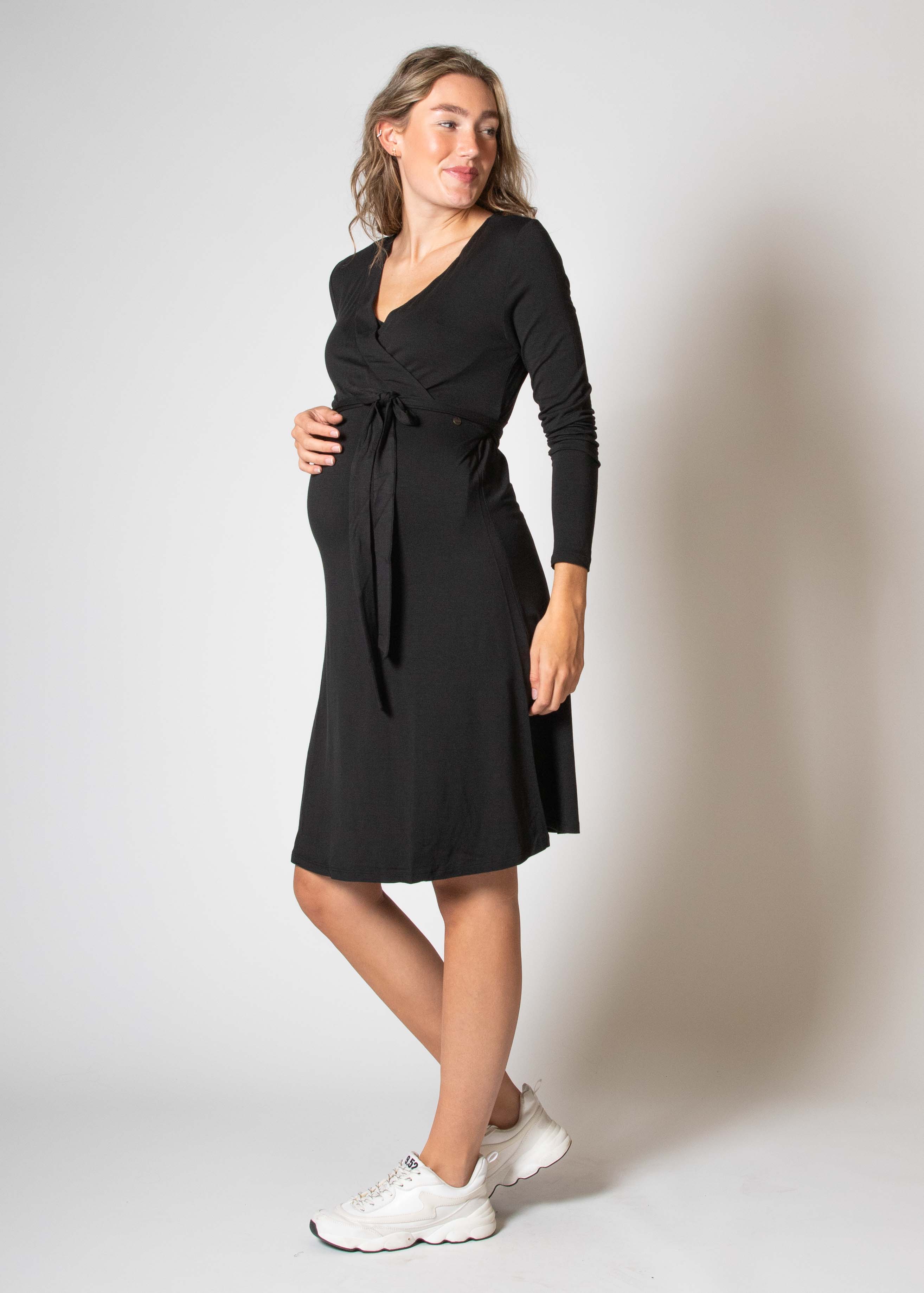 love2wait-dres-nursing-tencel-ecovero-black image 4