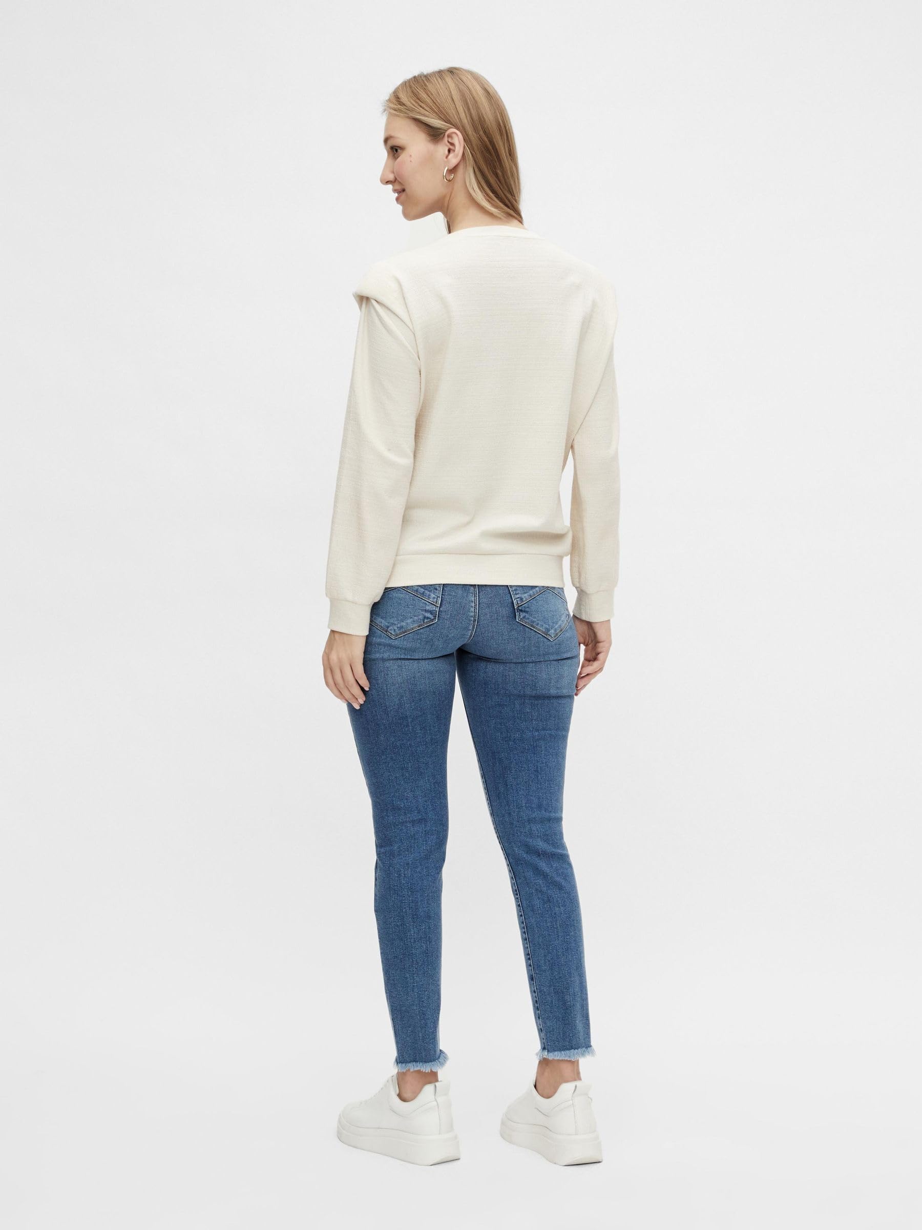 mamalicious-mlmila-damen-slim-fit-umstandsjeans-mit-berbauchbund image 3