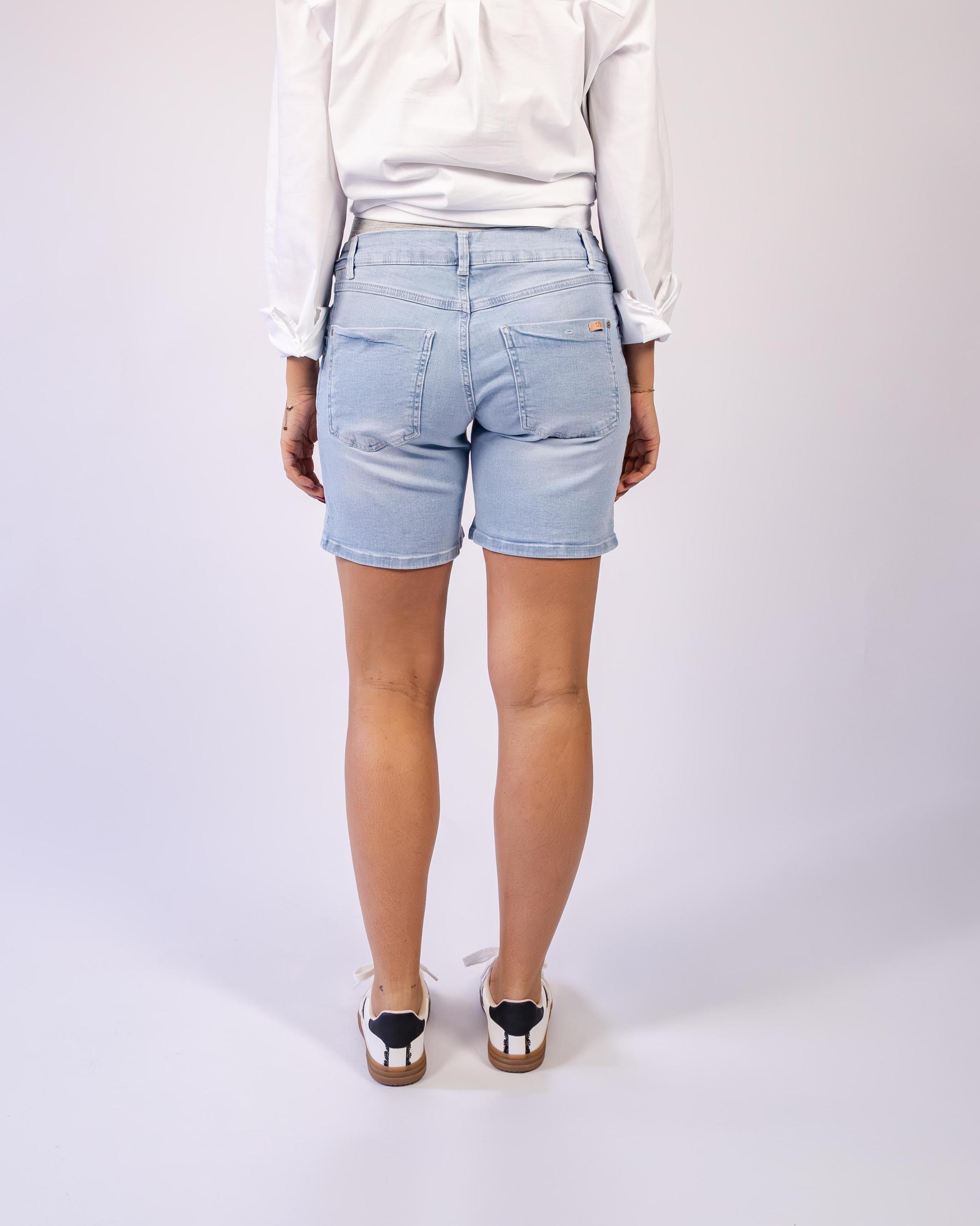love2wait-jeans-short-long-light-wash-umstands-bermuda-mit-bauchband image 5