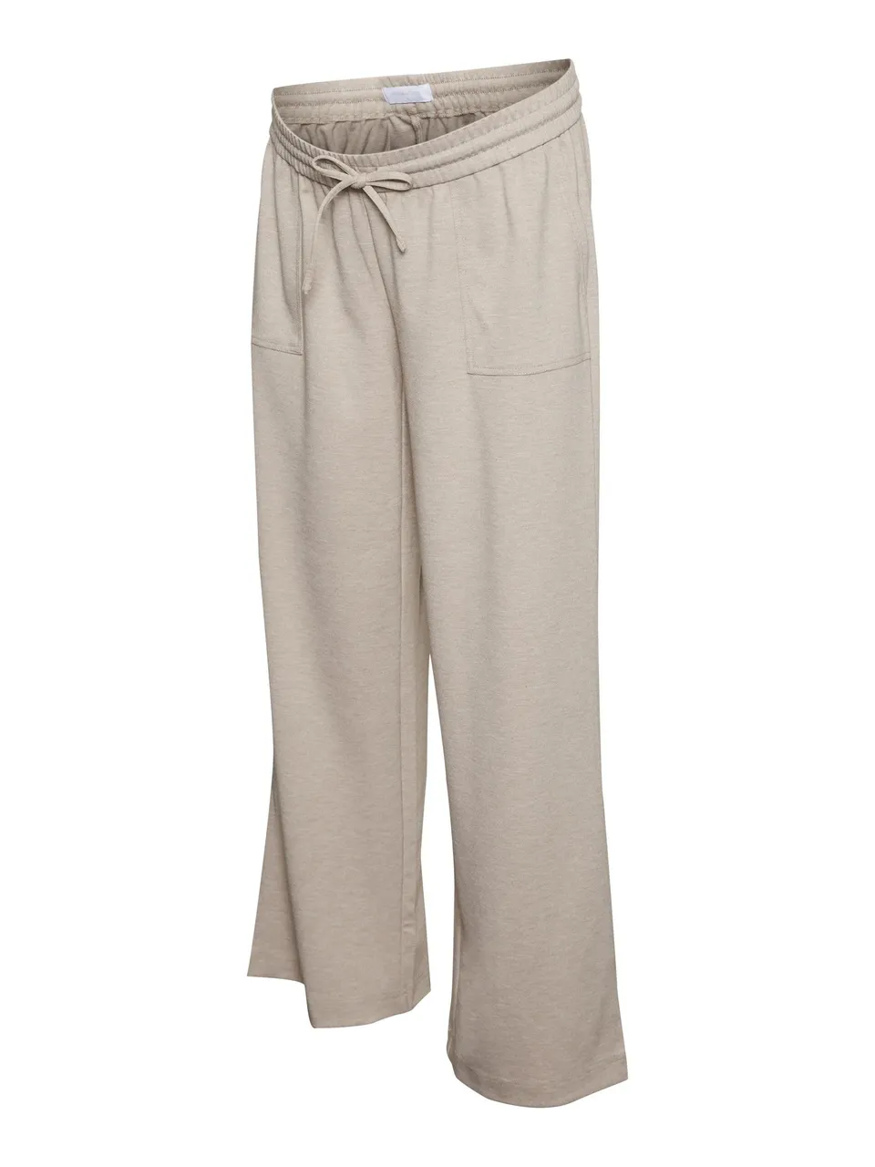mamalicious-mlmila-damen-umstandshose-straight-leg-mit-breitem-bund-und-seitenta image 1