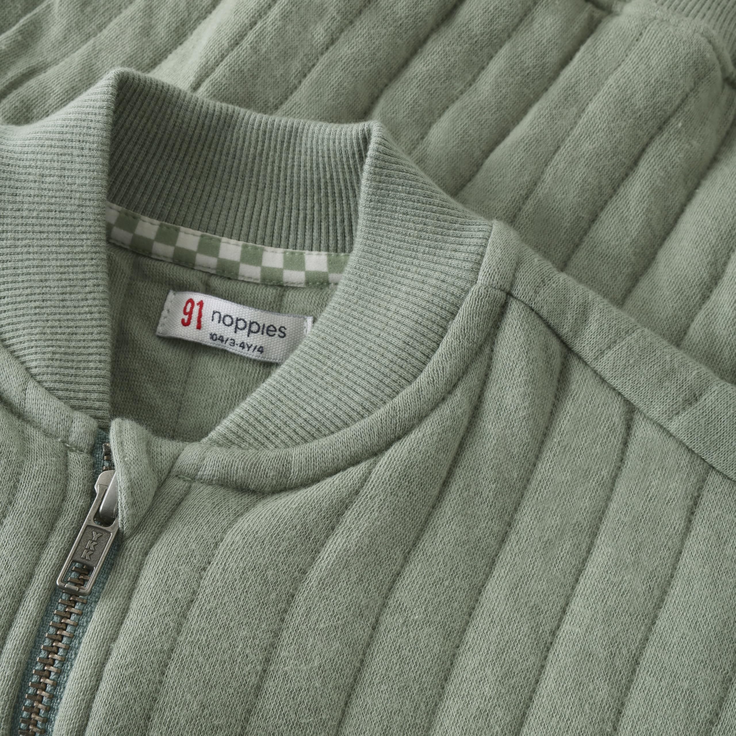 noppies-kids-jungen-cardigan-ls-boy-strickjacke-gesteppter-jersey-rei-verschluss image 3