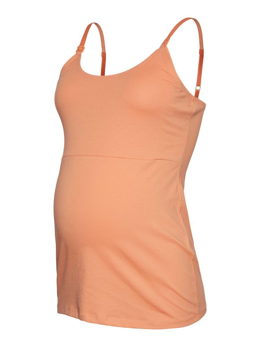 mama-licious-damen-mlkerrie-strap-2f-2-p-a-top-black-pack-shell-coral-m-2er-set- image 7