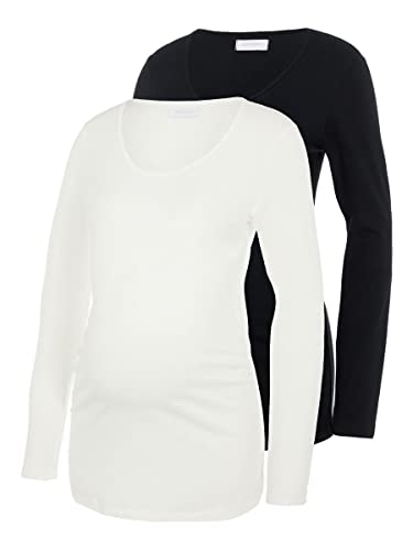 mamalicious-damen-mllea-organic-l-s-top-2er-pack-umstandslangarmshirt image 8