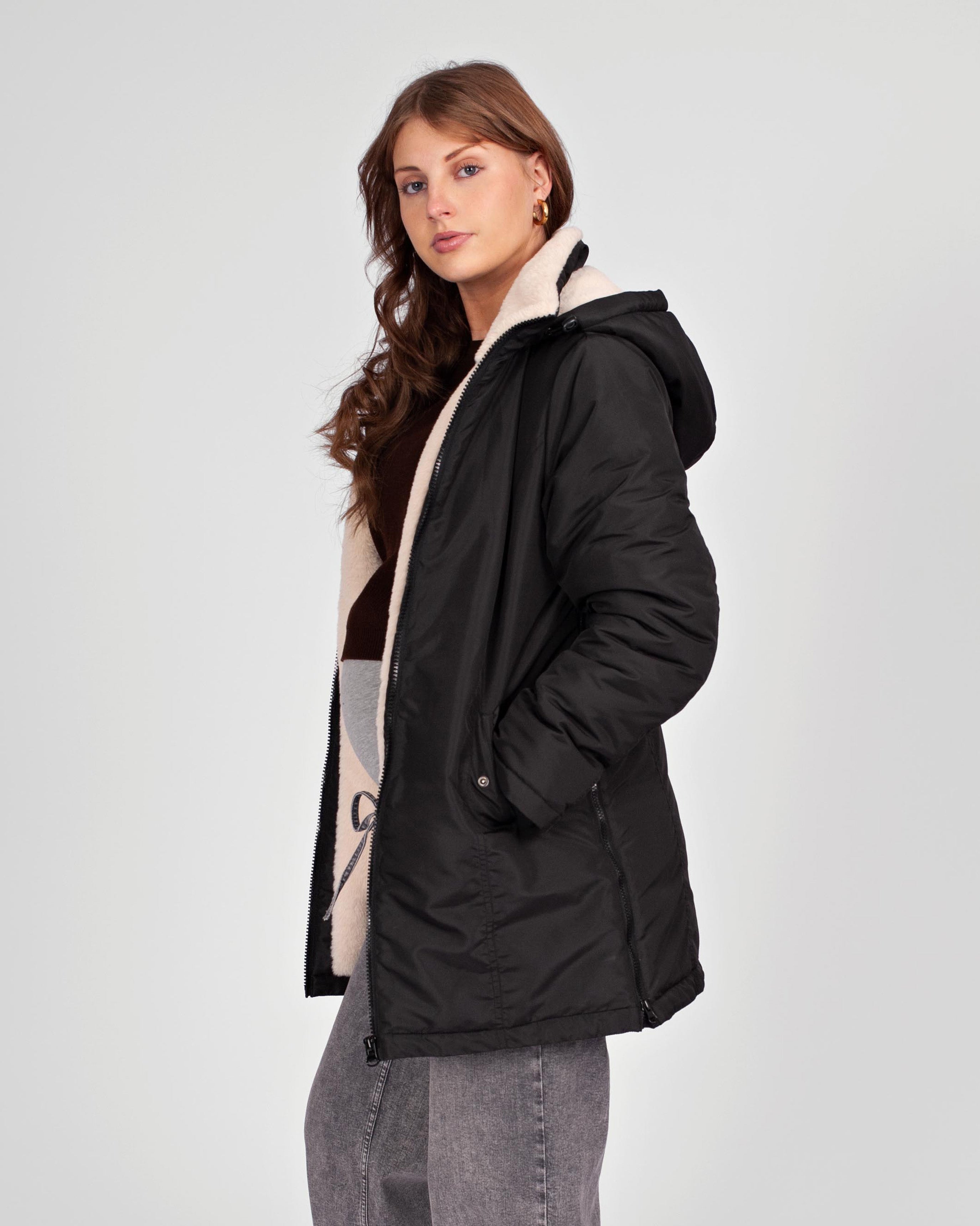love2wait-3-in-1-babycarrier-mantel-in-schwarz-umstandsmantel-mit-babytrage-funk image 4
