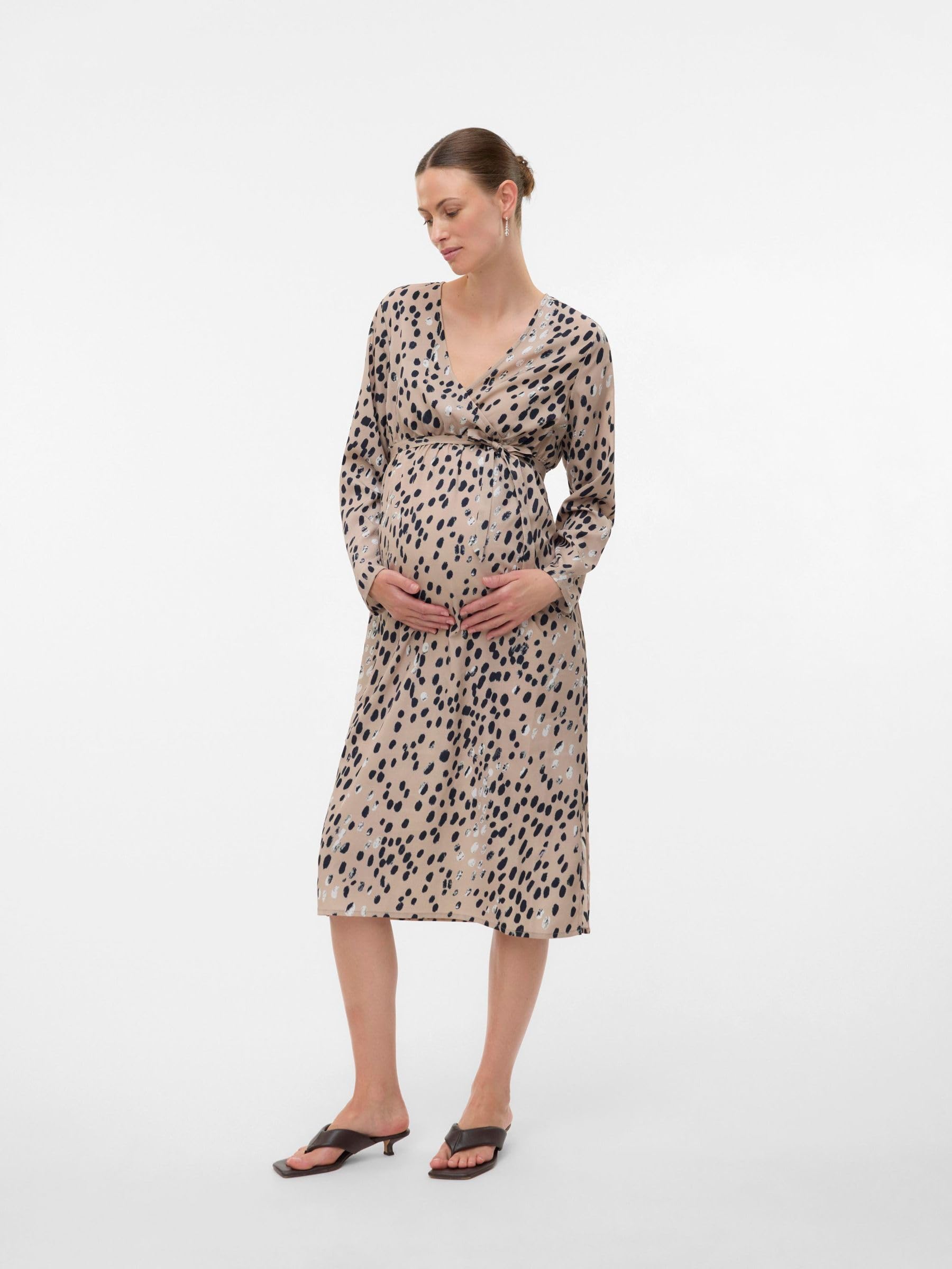 mamalicious-mlpali-umstandskleid-lang-rmelig-v-ausschnitt-allover-print image 3