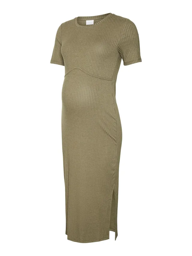 mamalicious-ginna-umstands-und-stillkleid-oliv-gr-e-m image 1
