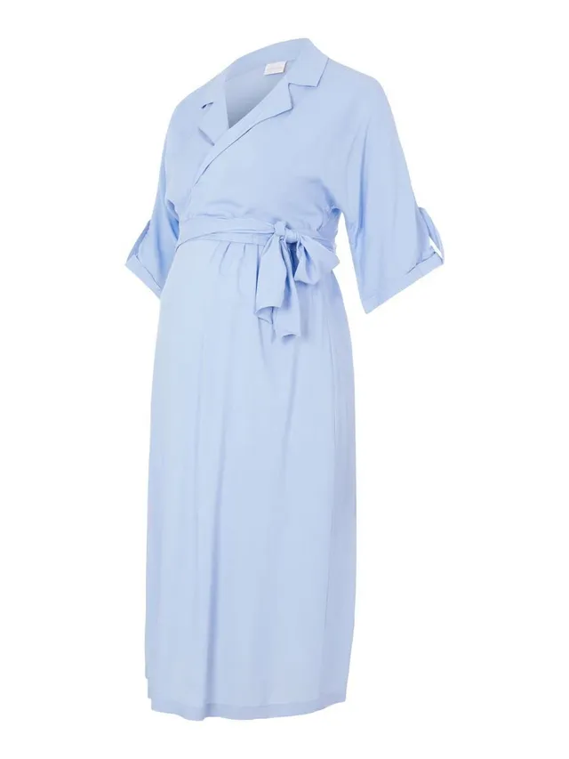 mamalicious-mlmercy-tess-2-4-woven-uk-dress-2f-a-wickelkleid-umstands-und-still- image 1