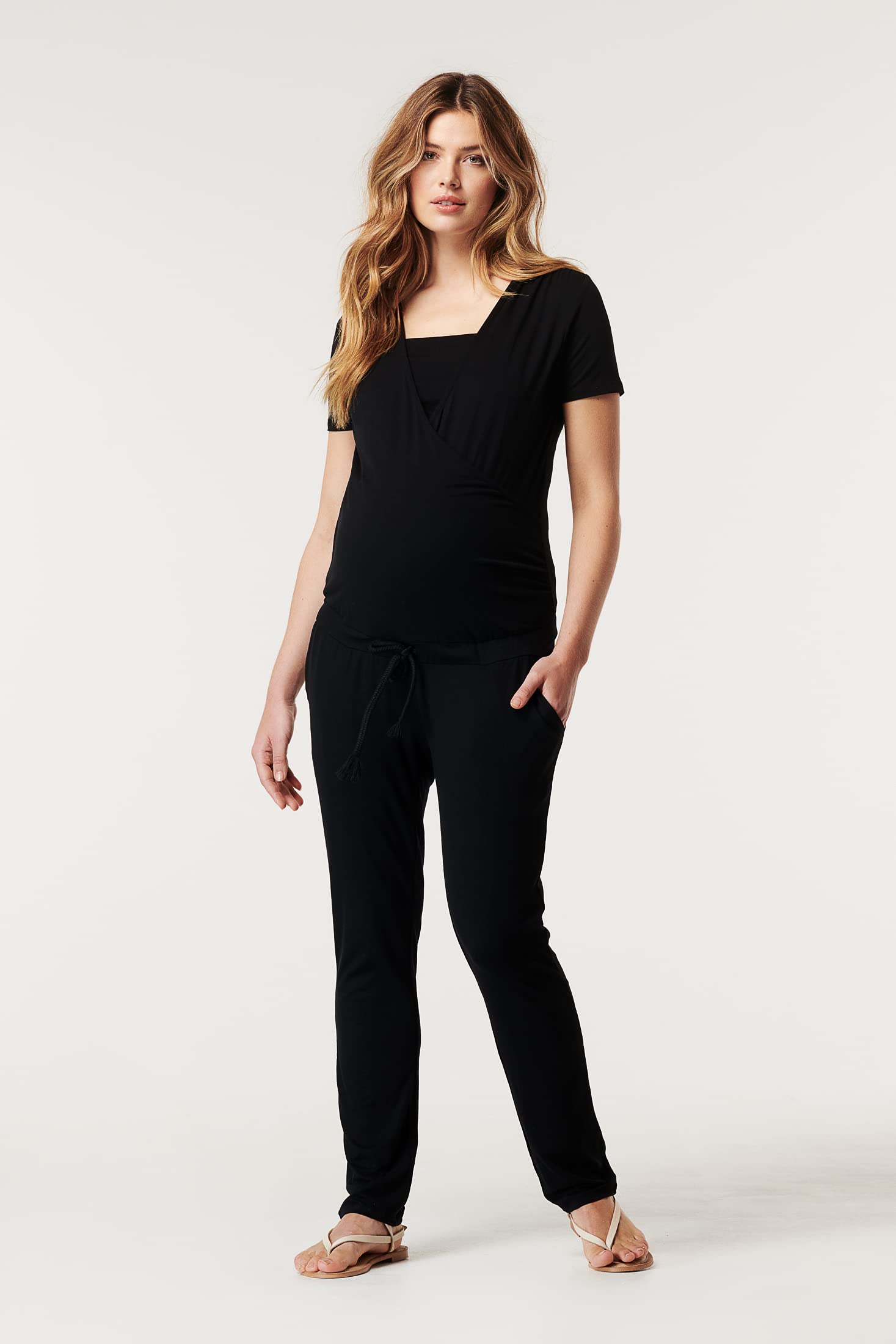 noppies-damen-jumpsuit-lemay-kurz-rmelig-umstands-und-stilloverall image 2