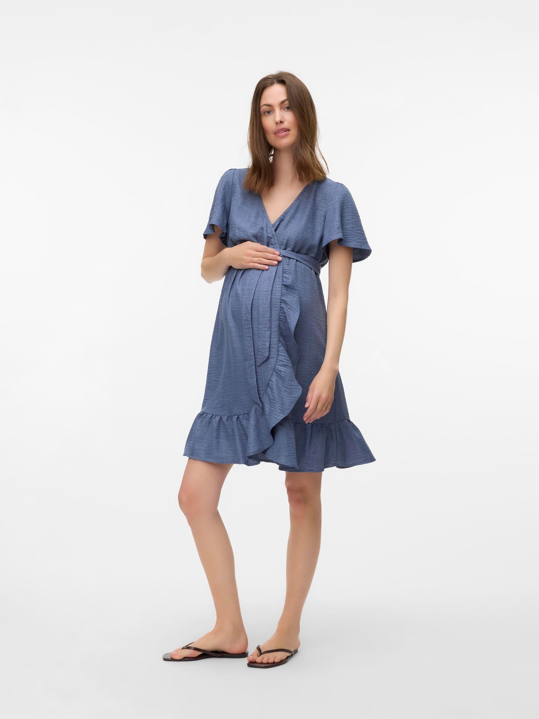 mamalicious-mllifina-umstandskleid-2-in-1-stillkleid-mit-v-ausschnitt-wickelopti image 5