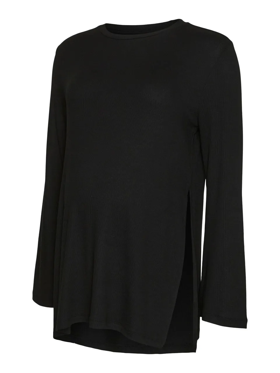 mamalicious-damen-top-normal-geschnitten-hoch-geschlossen-lang-rmlig-2-in-1-f-r- image 1