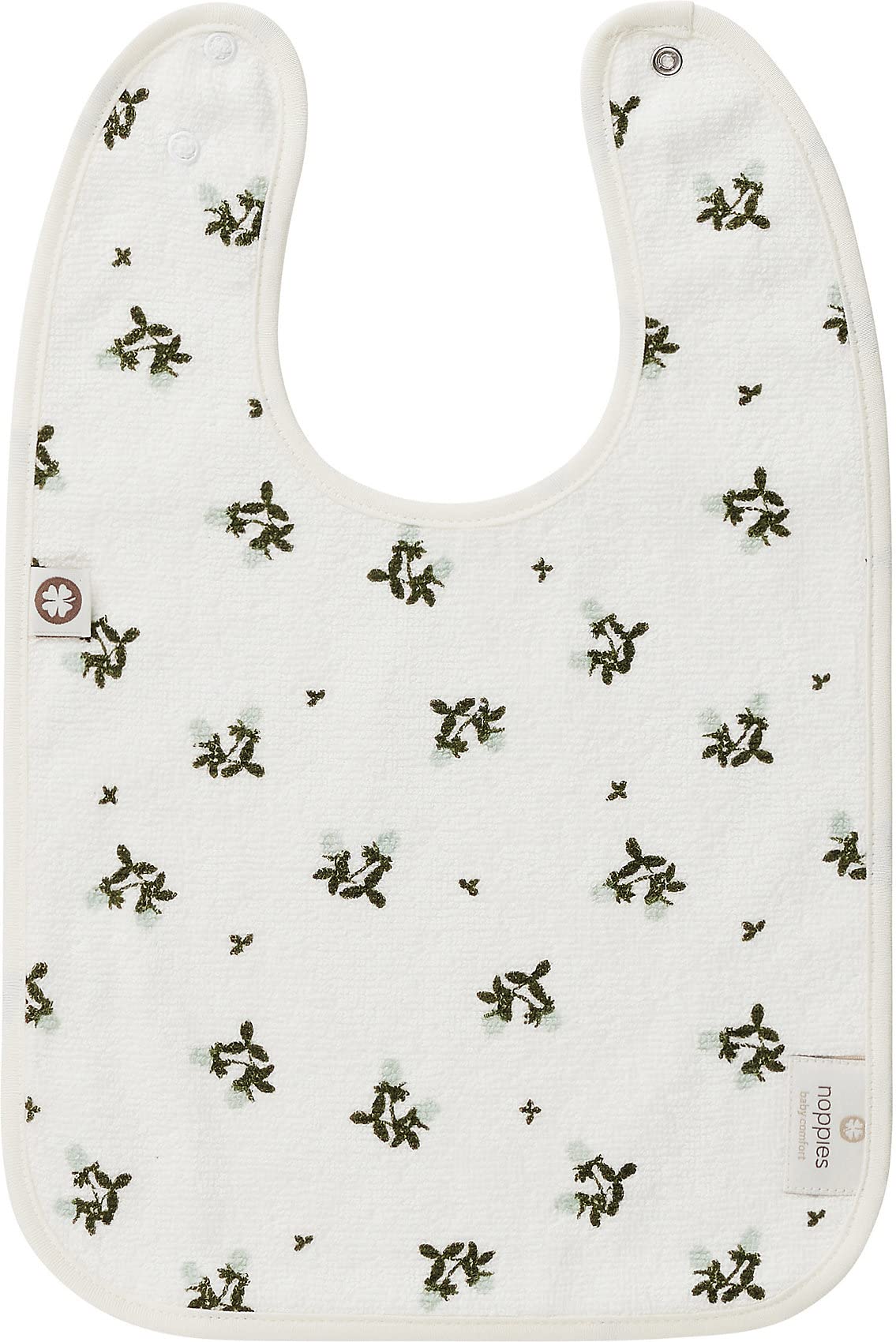 noppies-unisex-frottee-l-tzchen-blooming-clover-beschichtete-r-ckseite-kleeblatt image 1