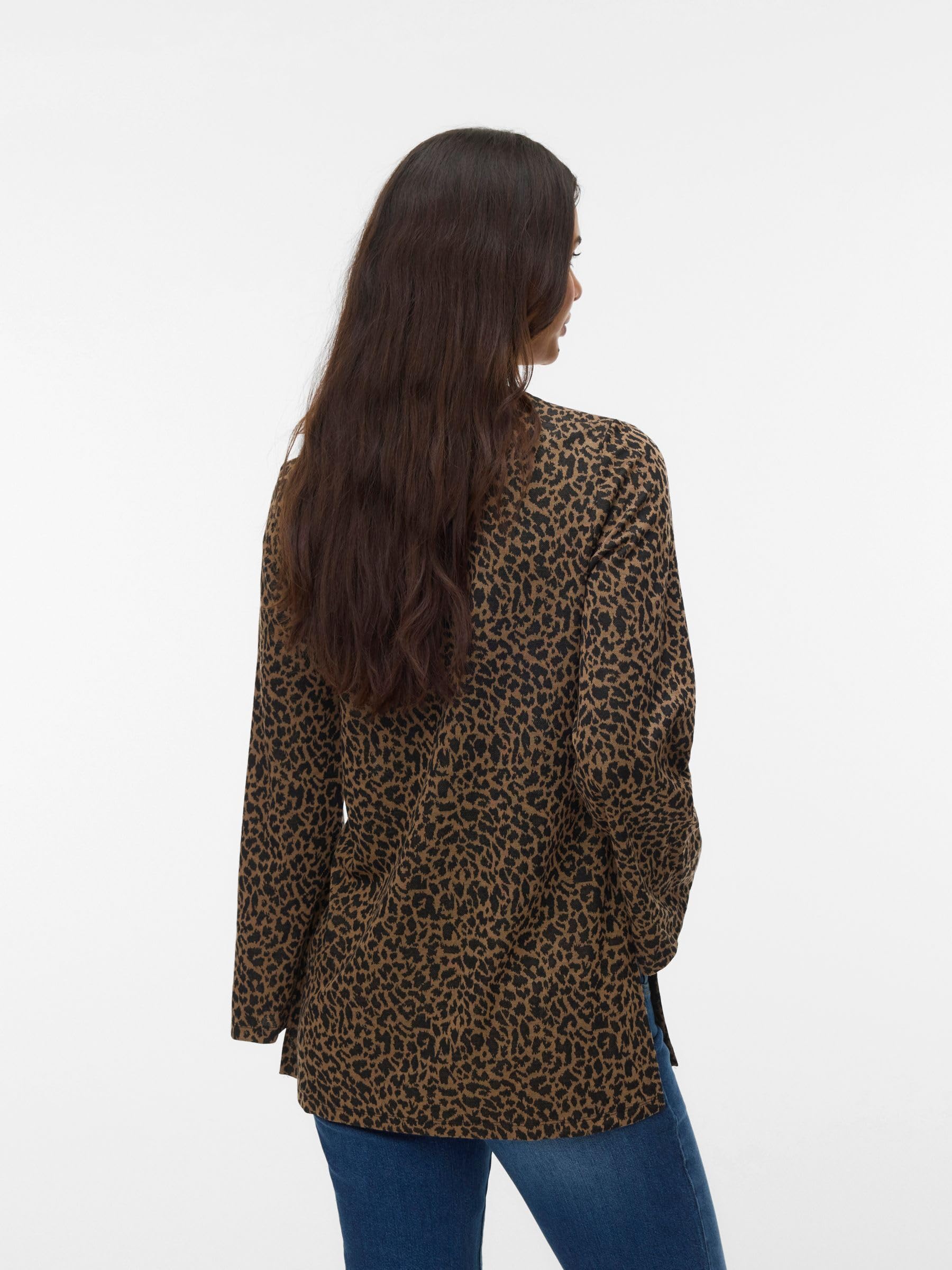 mamalicious-damen-stilltop-mlpilar-locker-geschnittenes-langarm-rundhals-top-mit image 3