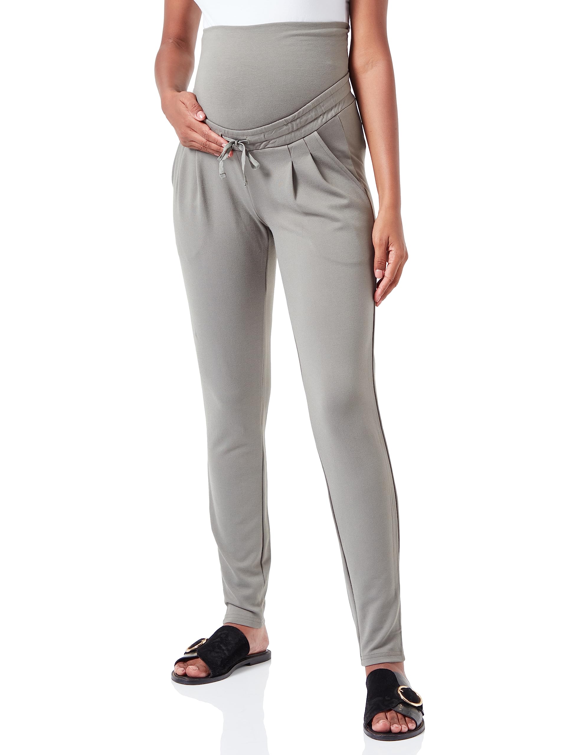 mamalicious-mllif-jersey-umstandshose-mit-elastischem-bund-und-bauchband image 7