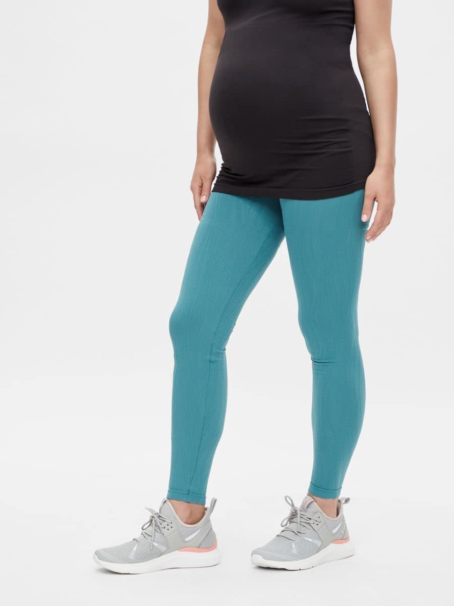 mamalicious-umstands-leggings-petrol-gr-e-m-l-during-after-and-beyond image 3
