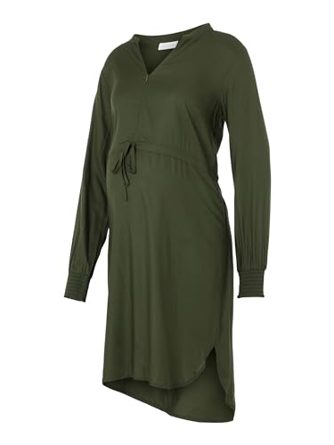 mamalicious-mlzion-umstandskleid-langarm-stillkleid-mit-midi-l-nge-und-wickelban image 7