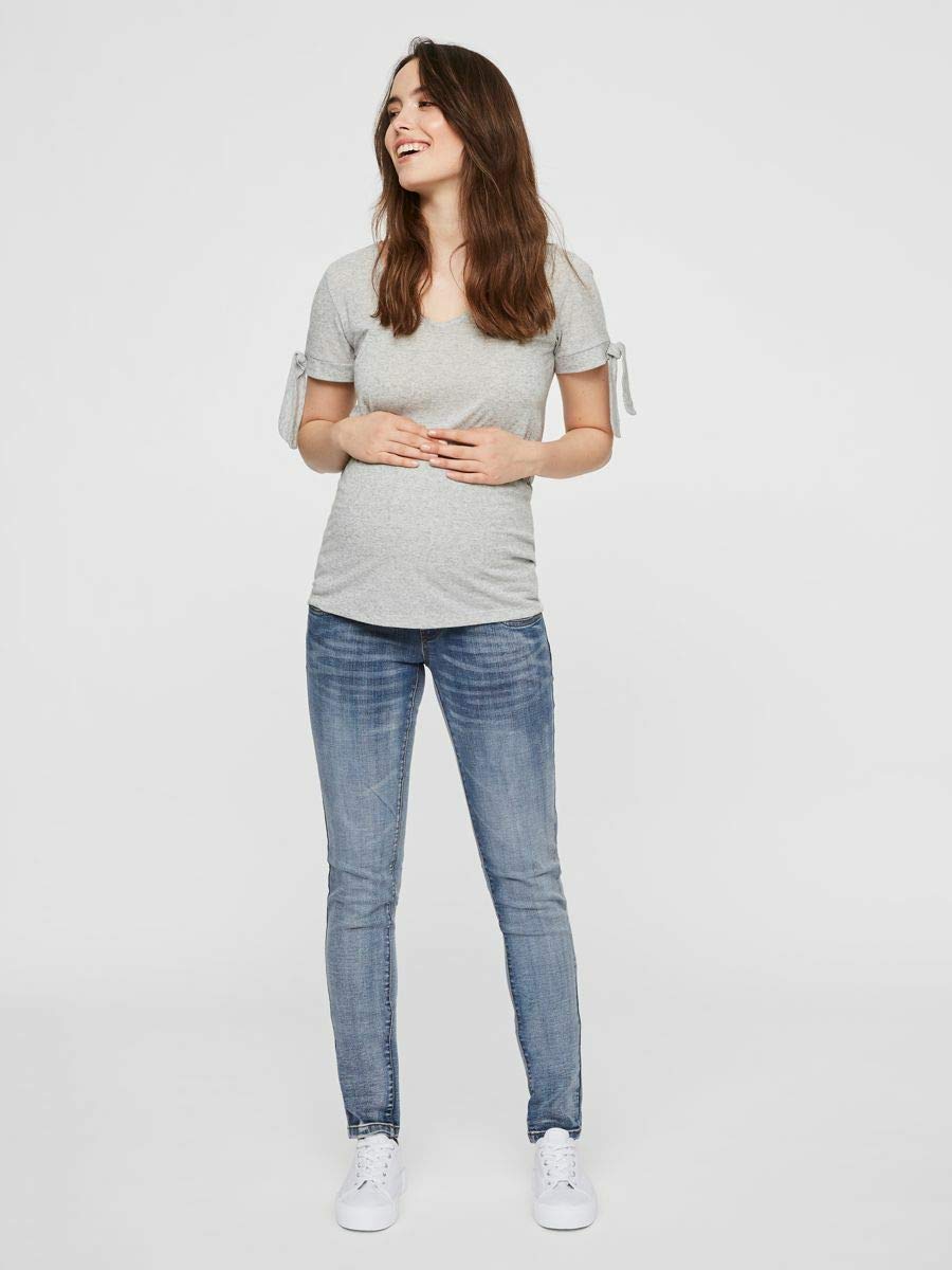 mamalicious-damen-umstandshose-mlgolden-slim-jeans-noos-a-schmale-passform-18-st image 4