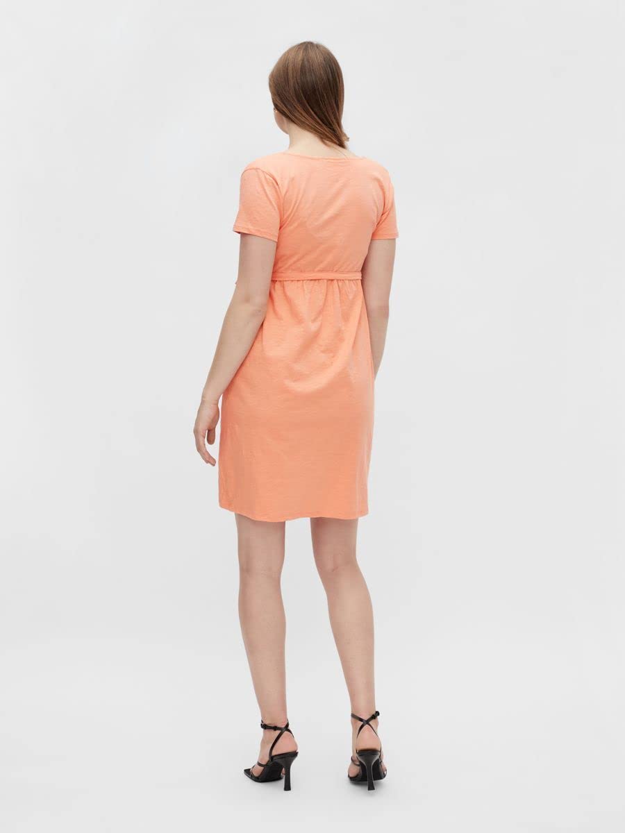 mamalicious-damen-umstandskleid-mlmacy-mit-knopfleiste-vorne-schlichtes-stillkle image 4