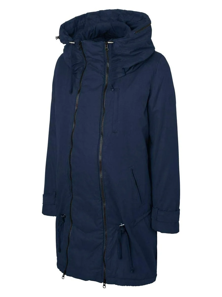 mamalicious-umstandsjacke-softshell-3-in-1-jacke-mit-schwangerschafts-und-tragee image 1