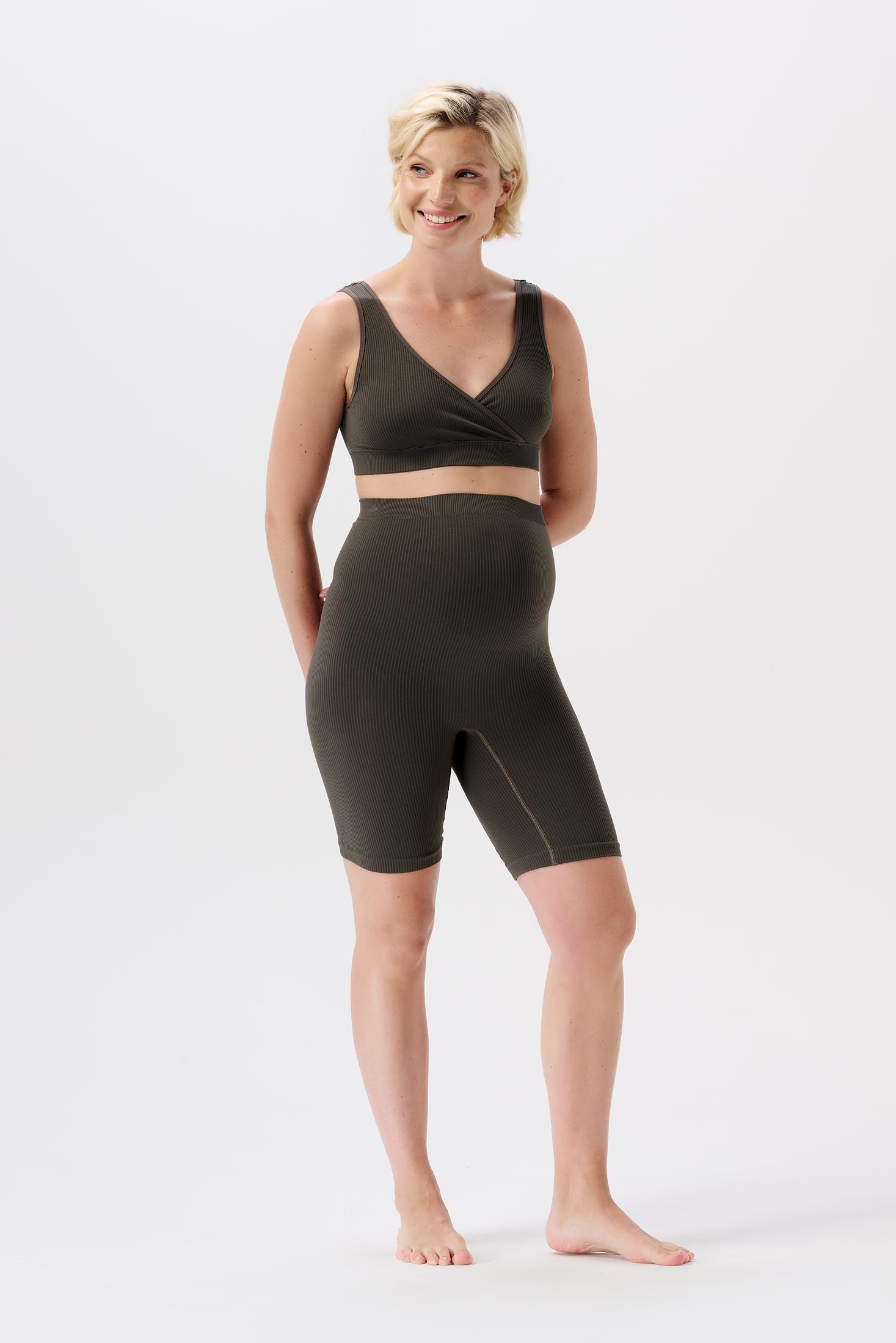 noppies-maternity-essentials-nais-nahtlose-ripp-biker-shorts-ber-dem-bauch image 2