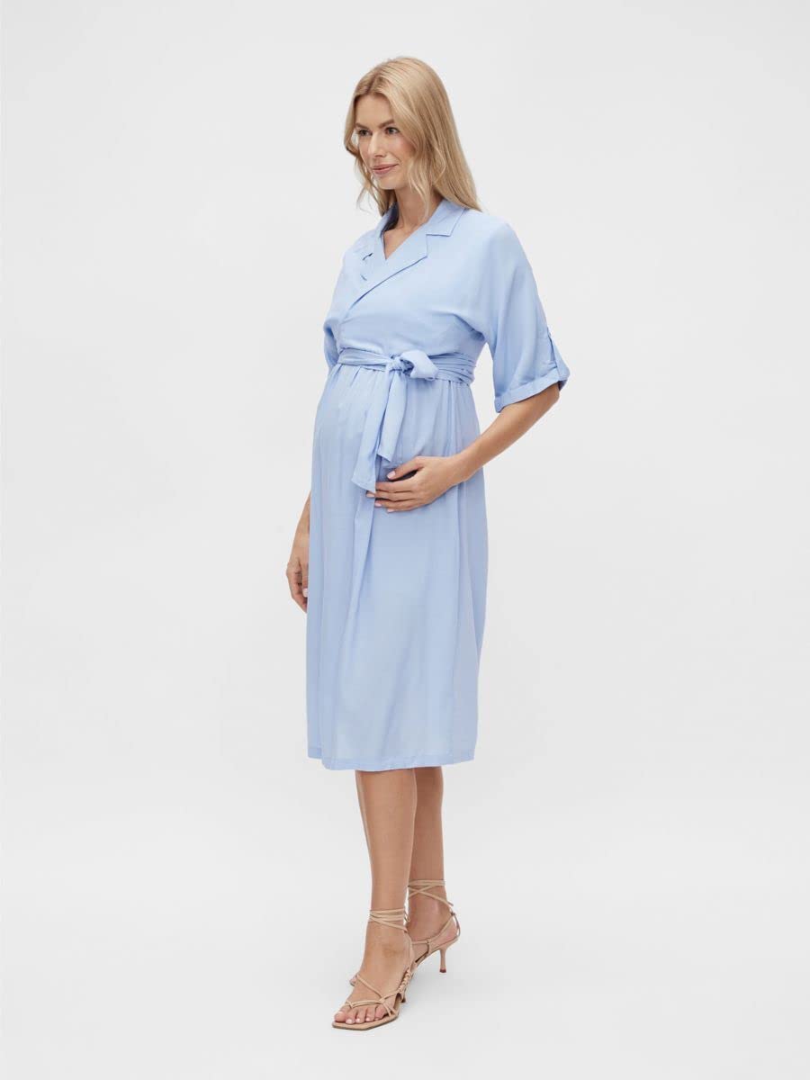 mamalicious-mlmercy-tess-2-4-woven-uk-dress-2f-a-wickelkleid-umstands-und-still- image 6