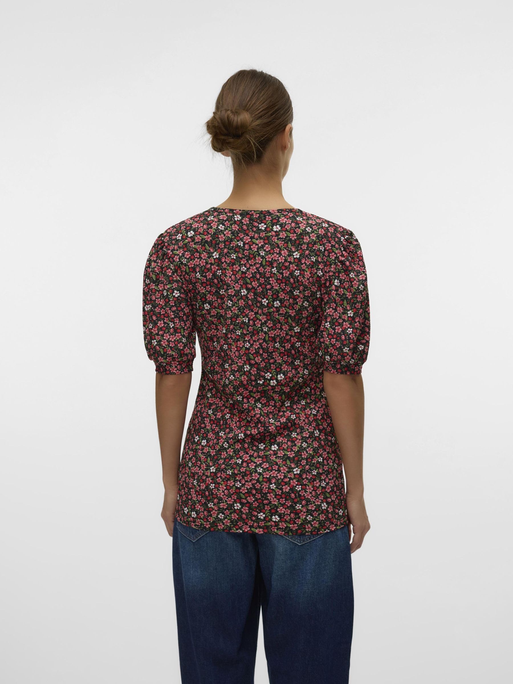 mamalicious-umstands-bluse-mit-v-ausschnitt-und-halbarm-normal-geschnitten image 4