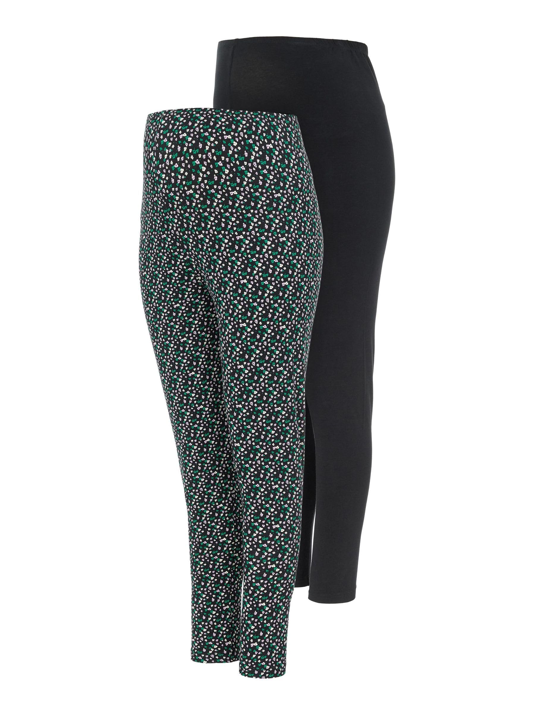 mamalicious-umstandsleggings-mlamy-2er-pack-curve-bequeme-leggings-f-r-schwanger image 1