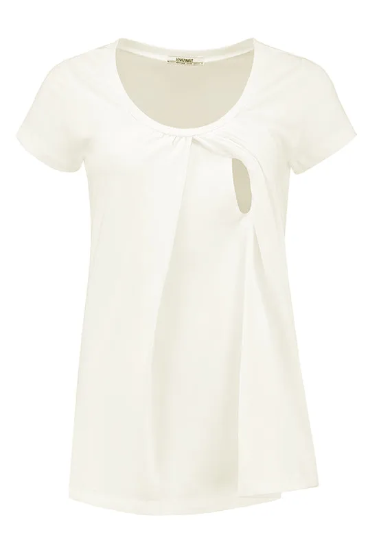 love2wait-still-shirt-kurzarm-bio-baumwolle-umstands-und-stilltop-mit-versteckte image 1