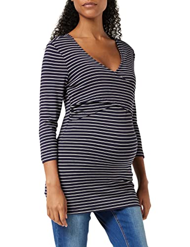 noppies-damen-tee-nurs-3-4-slv-yd-amelia-umstands-t-shirt-night-sky-gr-xl image 6