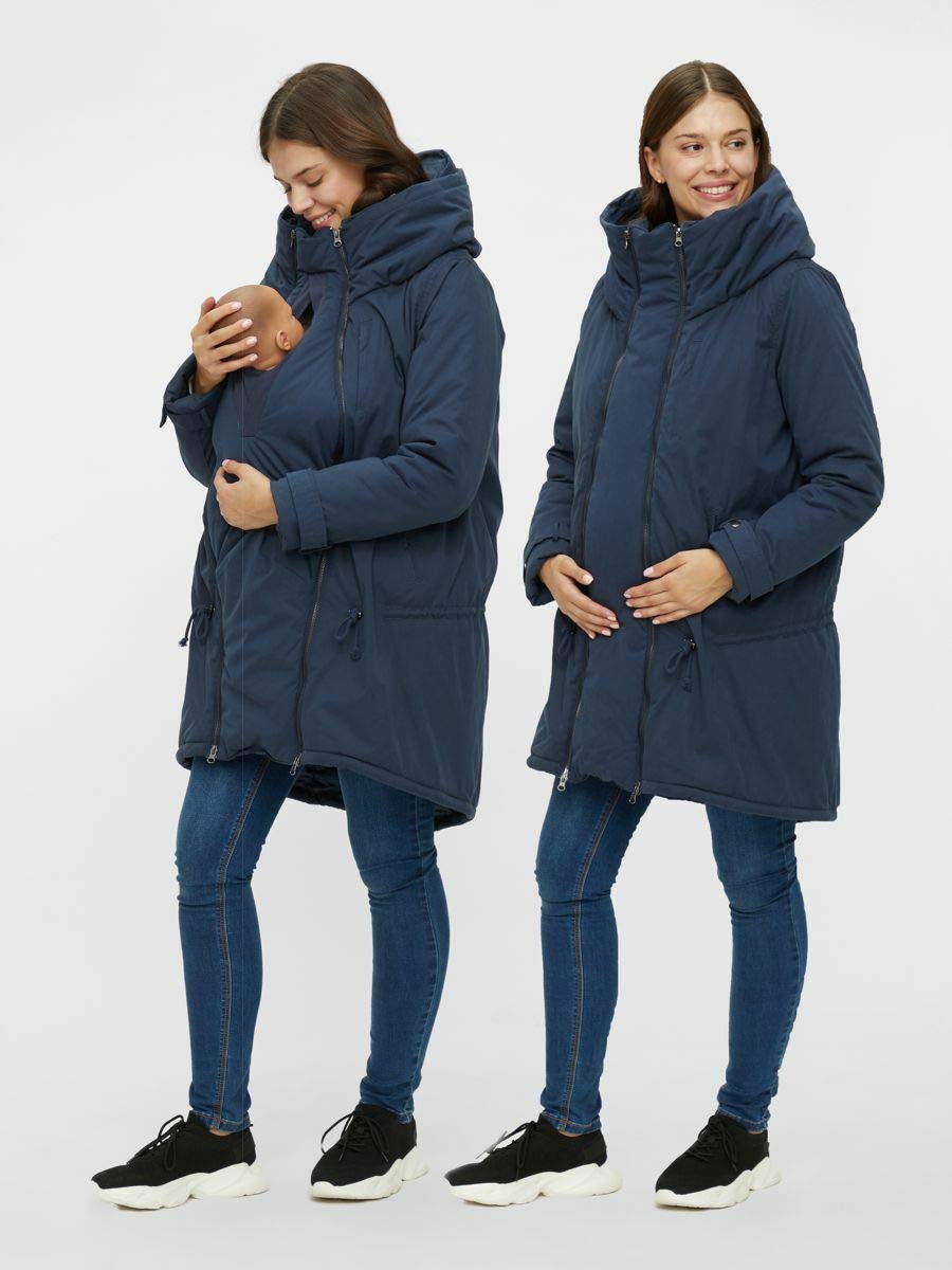 mamalicious-umstands-jacke-3-in-1-gef-tterter-parka-f-r-schwangere-und-mamas image 5