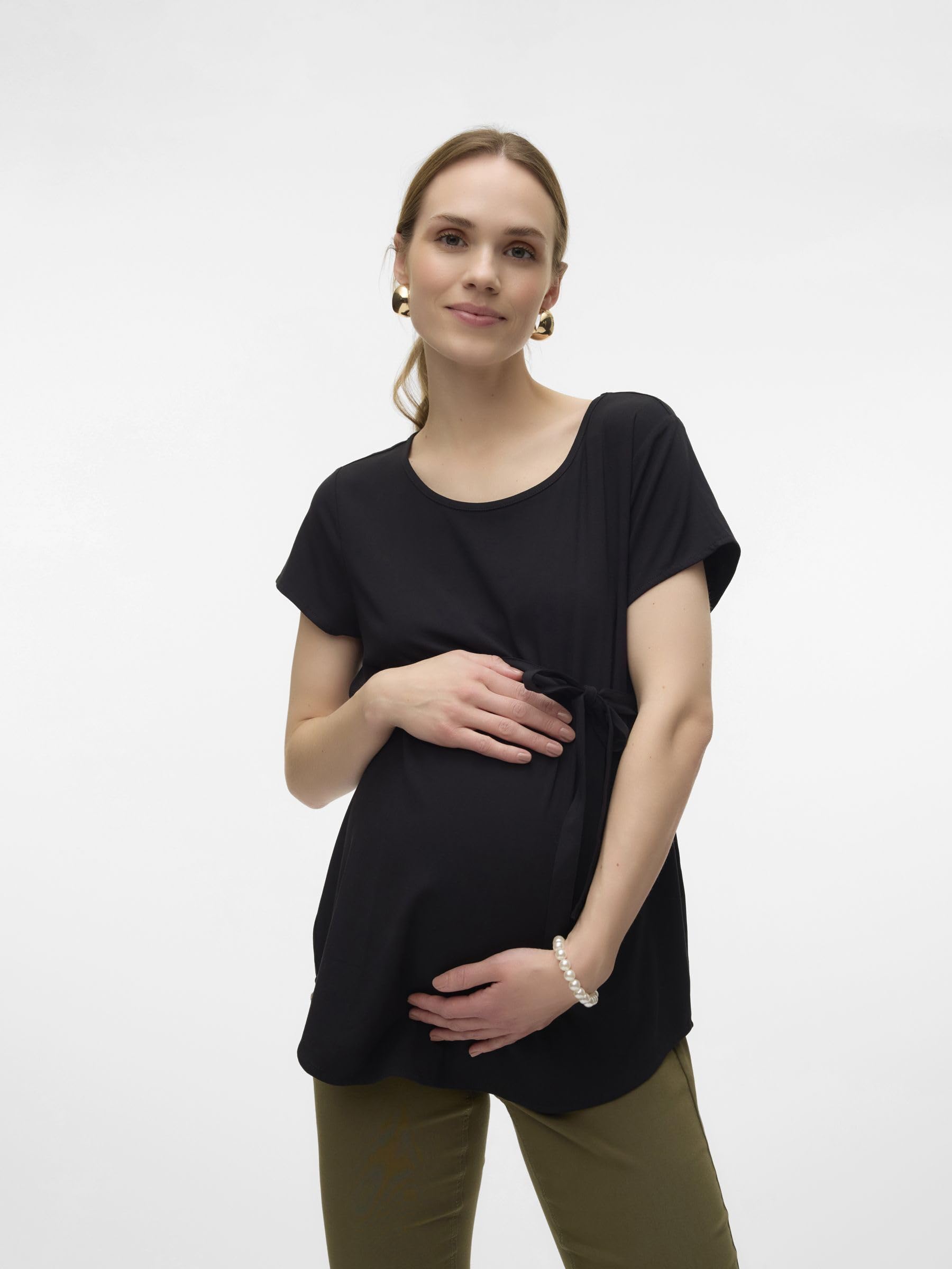 mamalicious-vmmbella-ss-top-wvn-ga-noos-umstands-t-shirt-aus-lenzing-ecovero-vis image 6