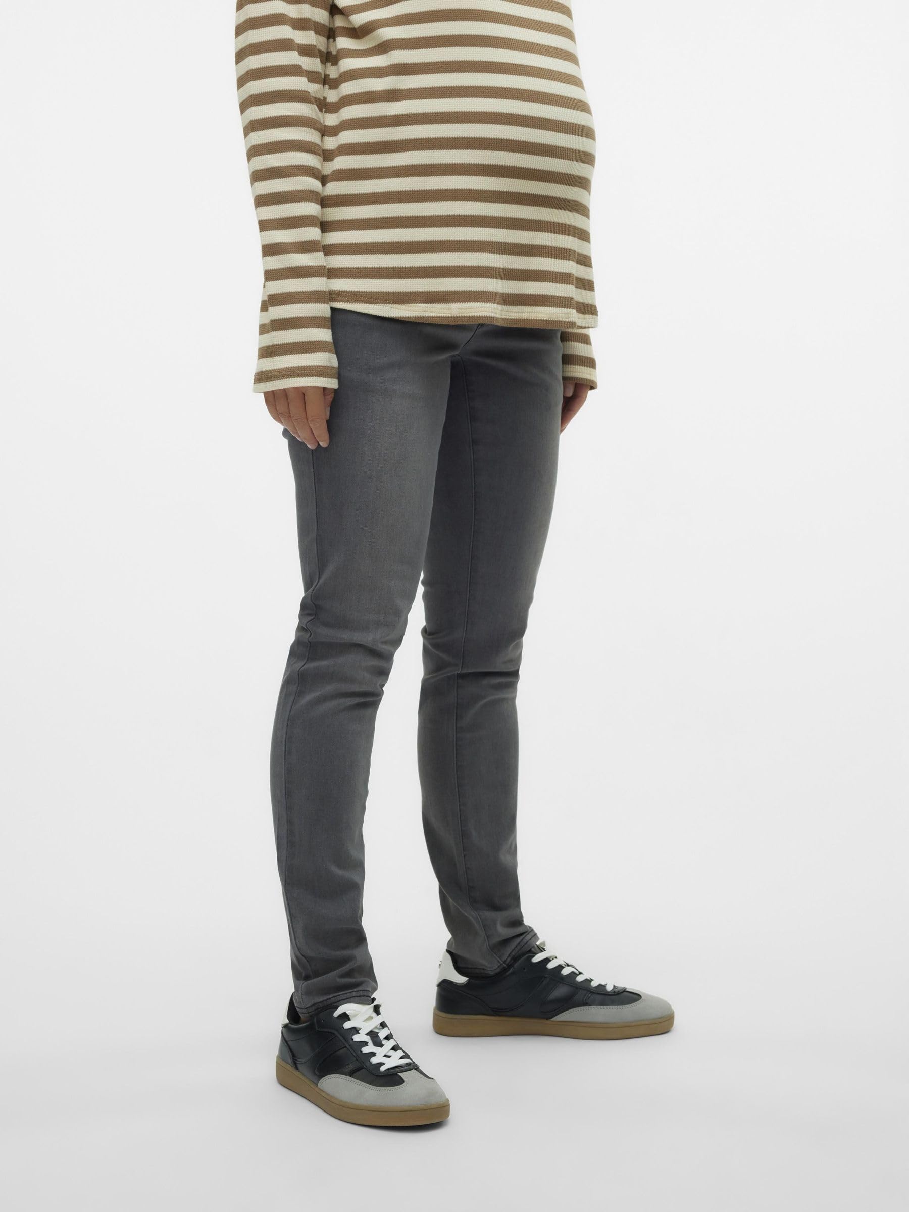 mamalicious-damen-hose-mllola-slim-grey-jeans-a-noos-stylische-umstandsjeans-in- image 7