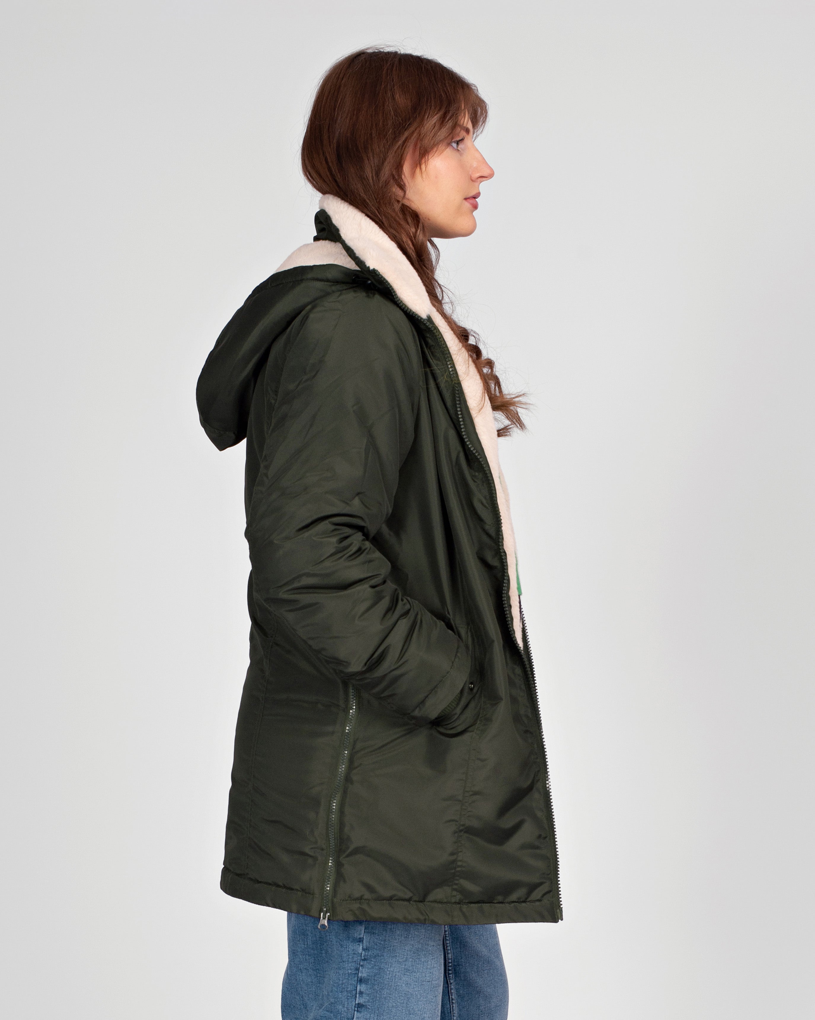 love2wait-3-in-1-babycarrier-mantel-yara-olive-umstandsmantel-mit-babytrage-funk image 6