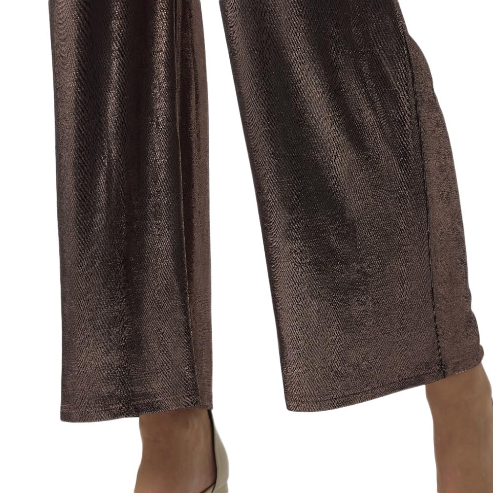 mamalicious-damenhose-lockere-passform-violett-hohe-taille-elastischer-bund-gl-n image 4