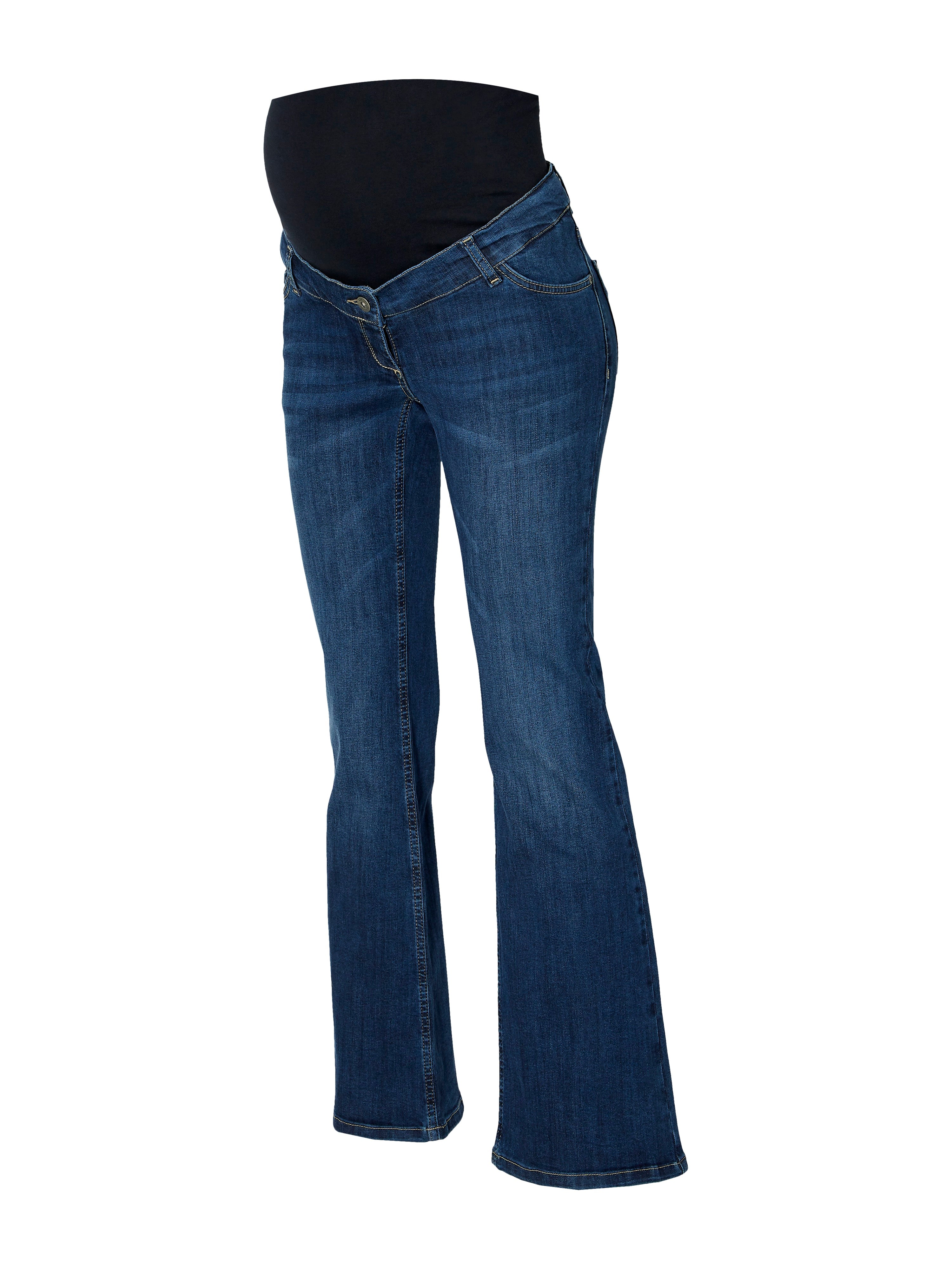 love2wait-judy-flared-fit-stone-wash-umstandsjeans-mit-ausgestelltem-bein image 2