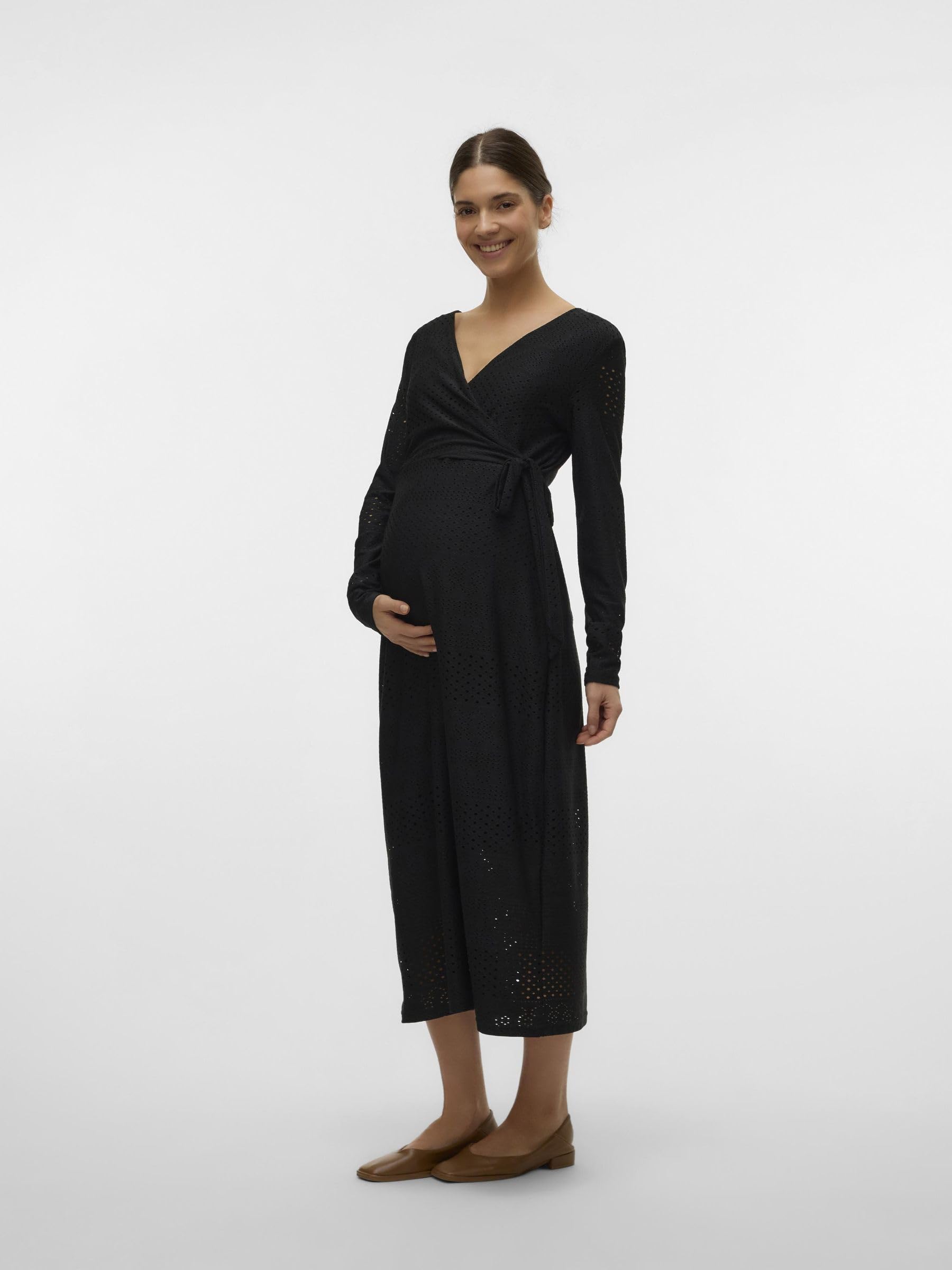 mamalicious-mlangia-umstandskleid-2-in-1-stillkleid-mit-wickeleffekt-v-ausschnit image 5