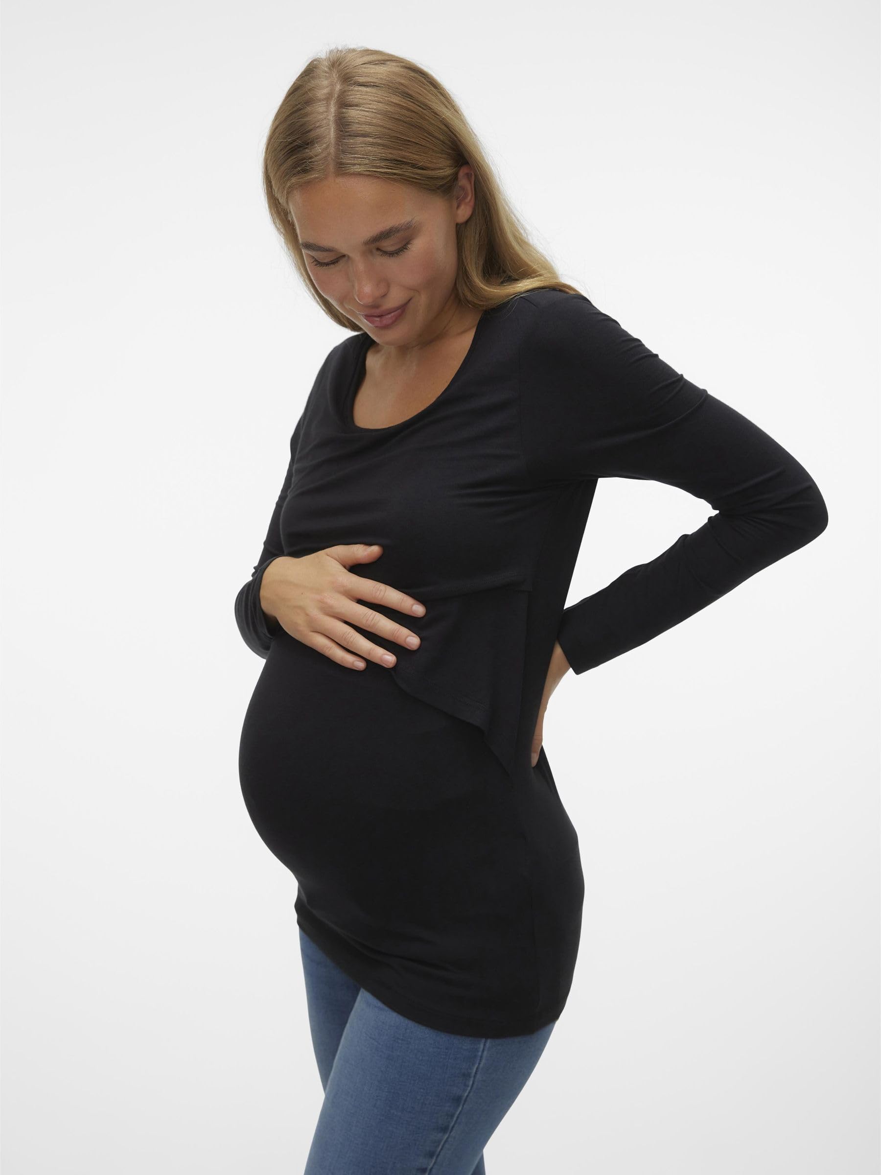 mamalicious-still-langarmshirt-mit-rundhalsausschnitt-aus-lenzing-ecovero-viskos image 5