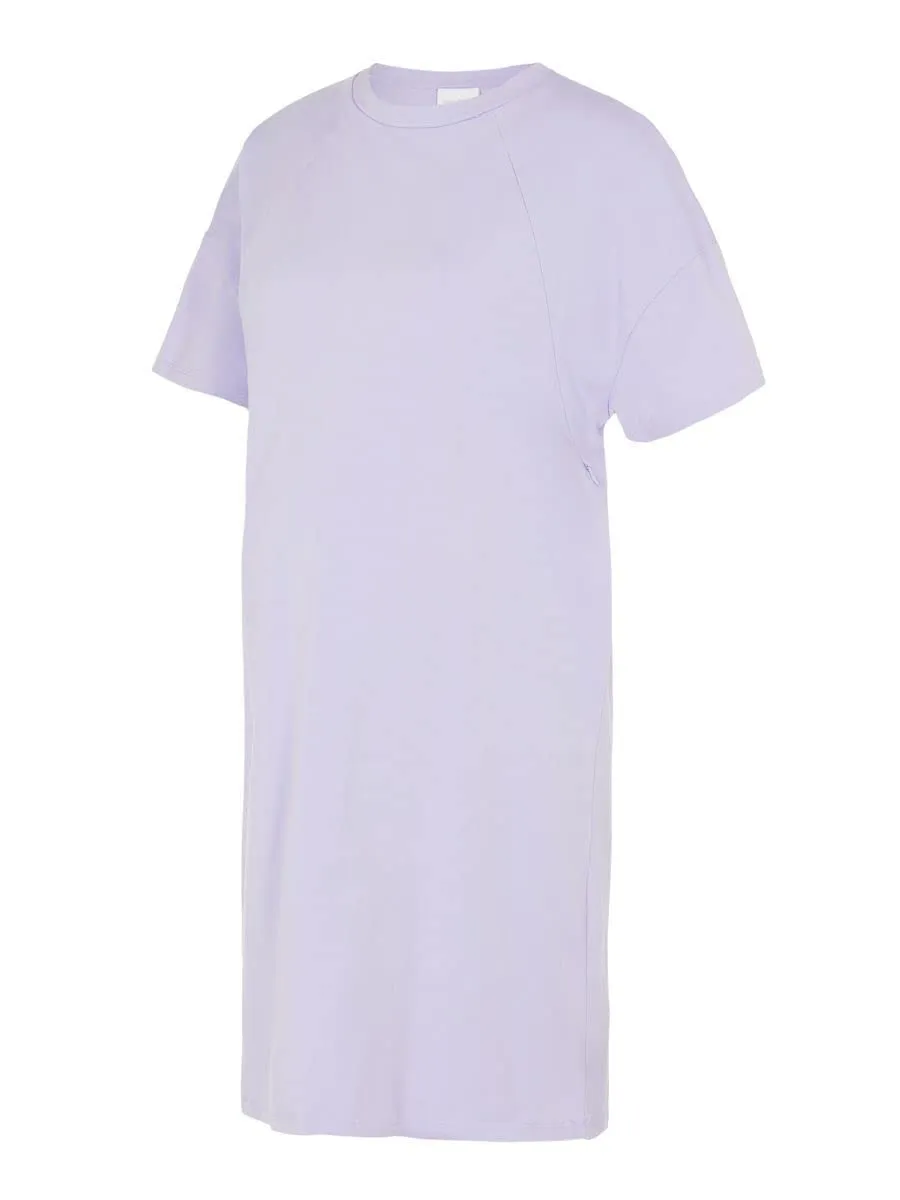 mamalicious-mlmama-mary-s-s-jrs-kurzarm-kleid-lavender-umstands-und-stillkleid-g image 1