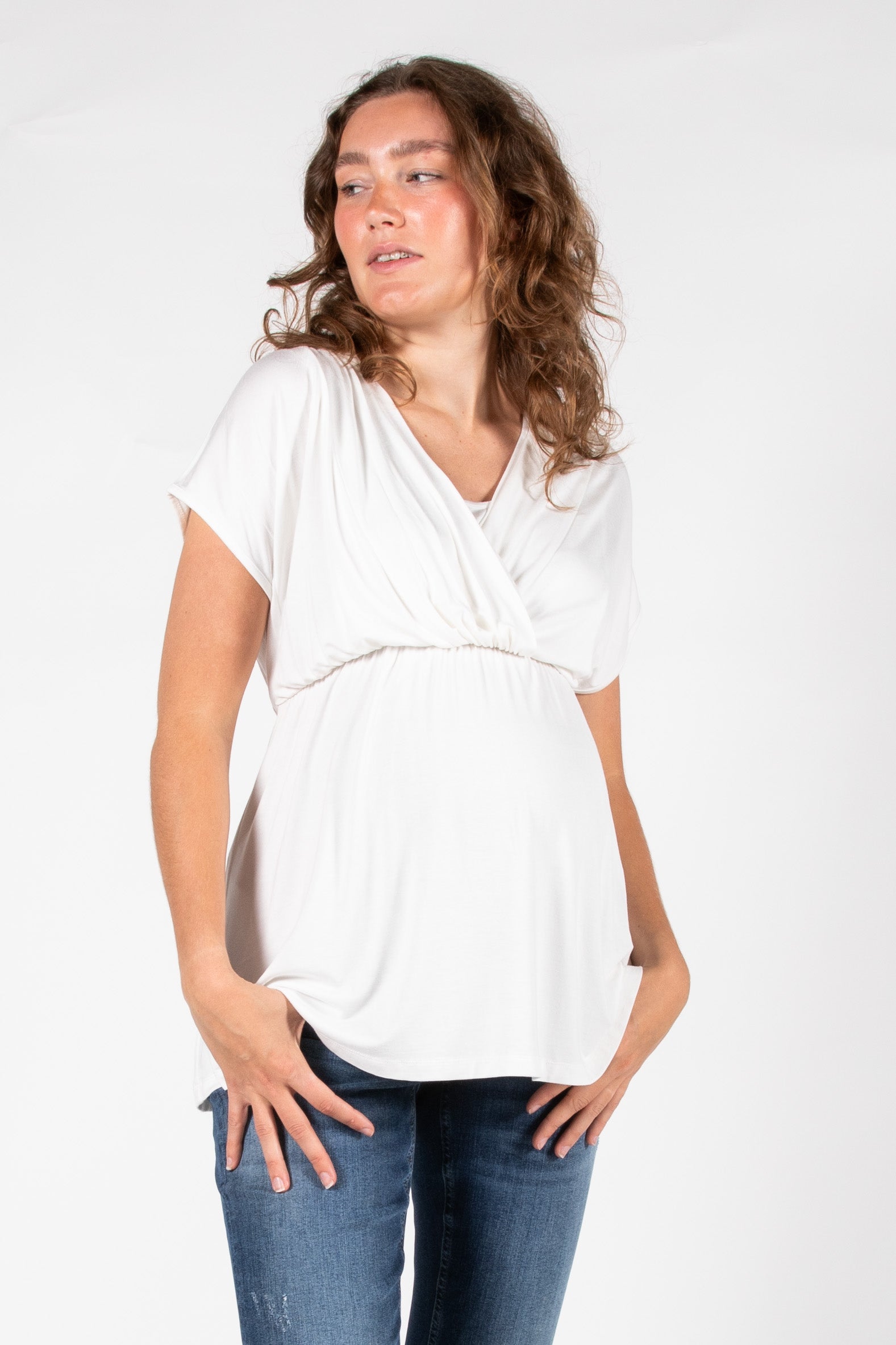 love2wait-still-top-rmellos-plissiert-ecovero-off-white image 1