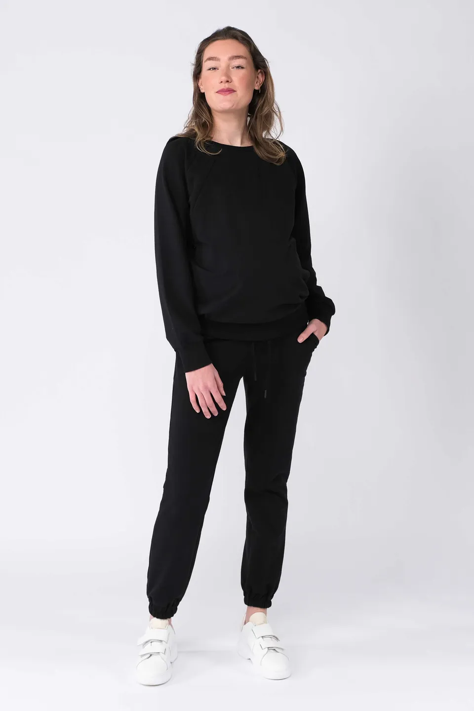love2wait-sweater-nursing-black image 1
