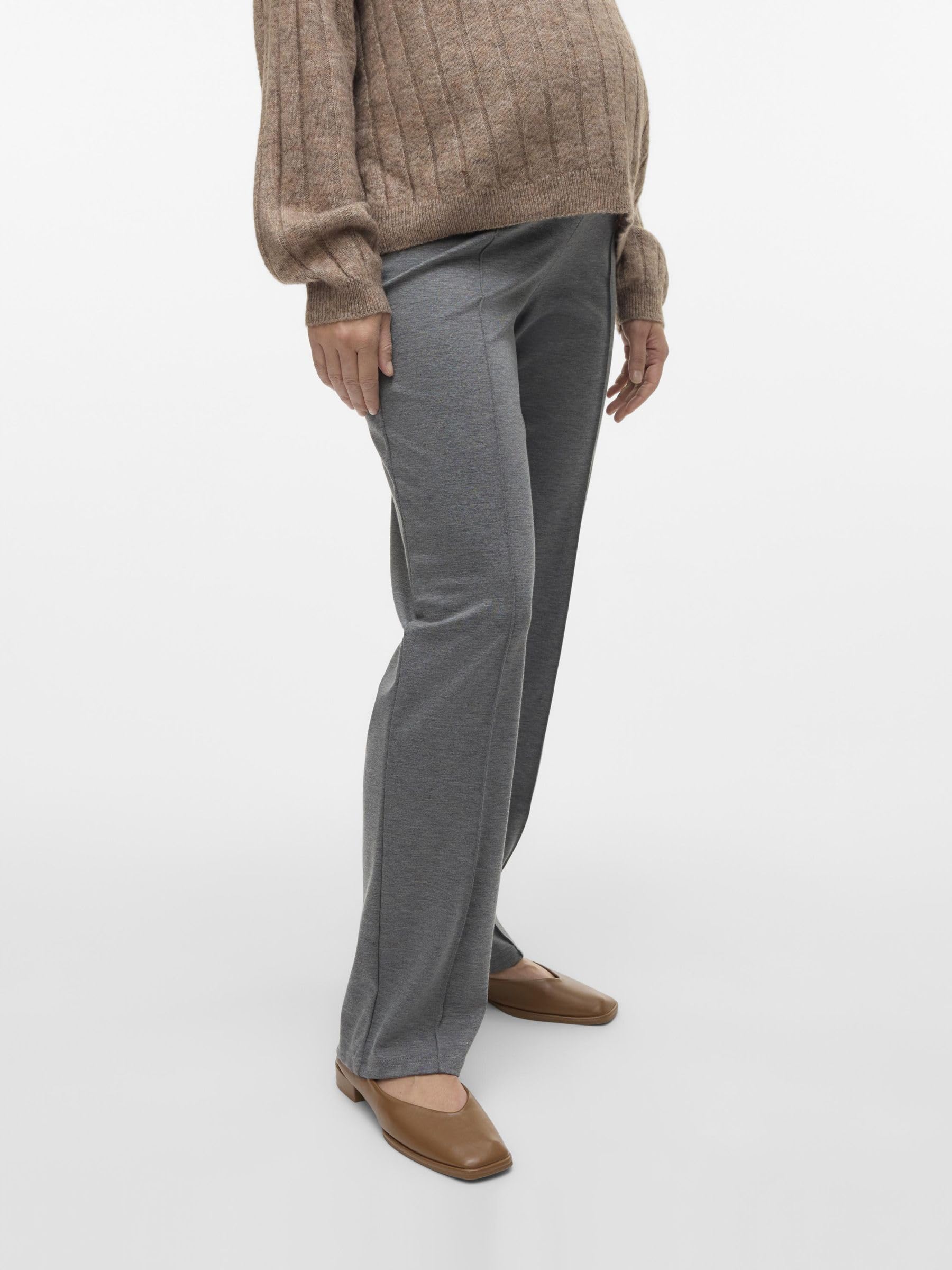 mamalicious-mlmila-umstands-hose-mit-hoher-taille-und-bauchband-normal-geschnitt image 2