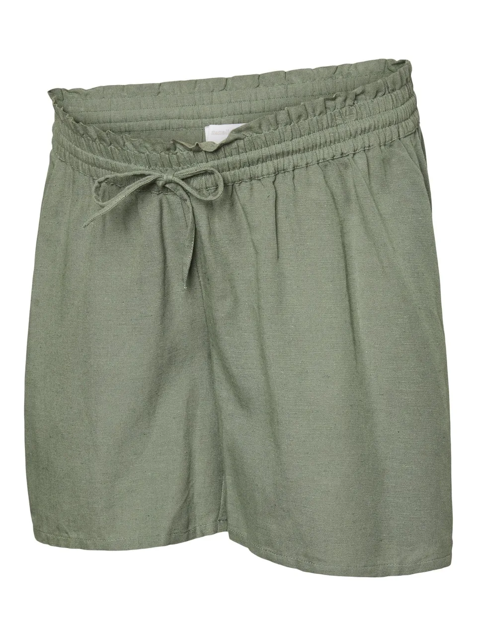 mamalicious-umstands-shorts-mid-rise-kurz-kordelzug-paperbag-taille-mit-g-rtel-b image 1