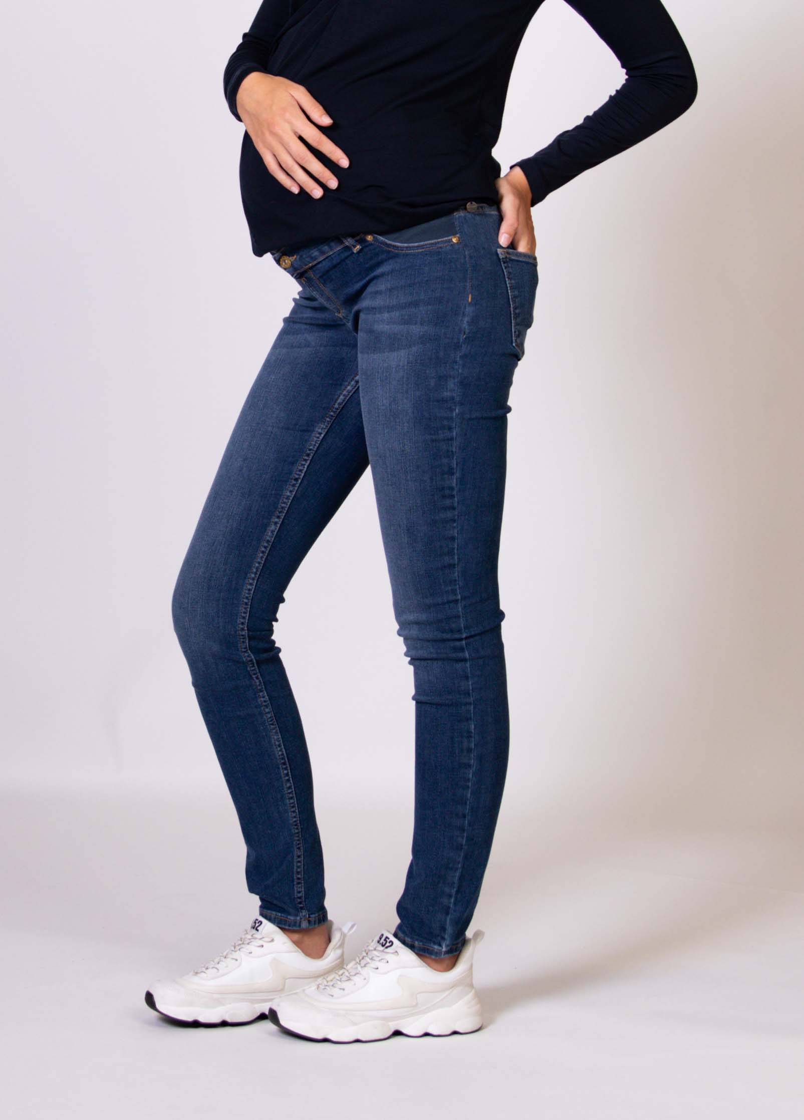 love2wait-emerald-skinny-stone-wash-umstandsjeans image 2