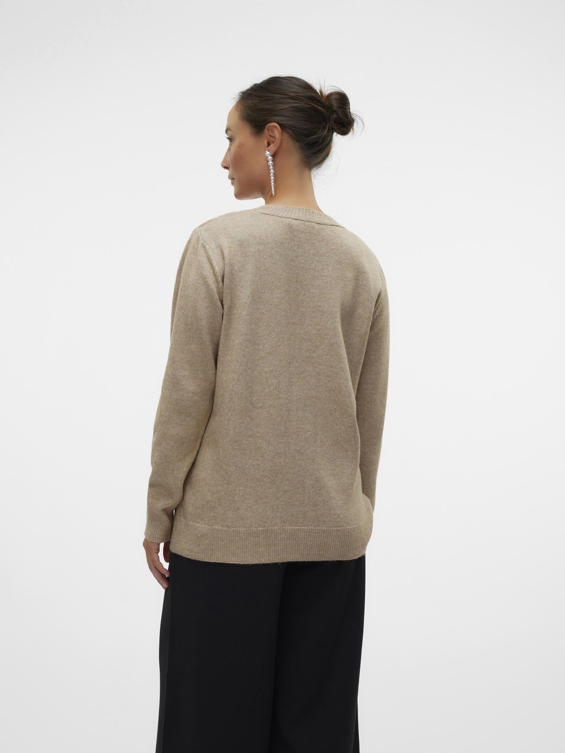 mamalicious-umstands-strickpullover-2-in-1-wickelpullover-mit-rundhals-langarm image 3