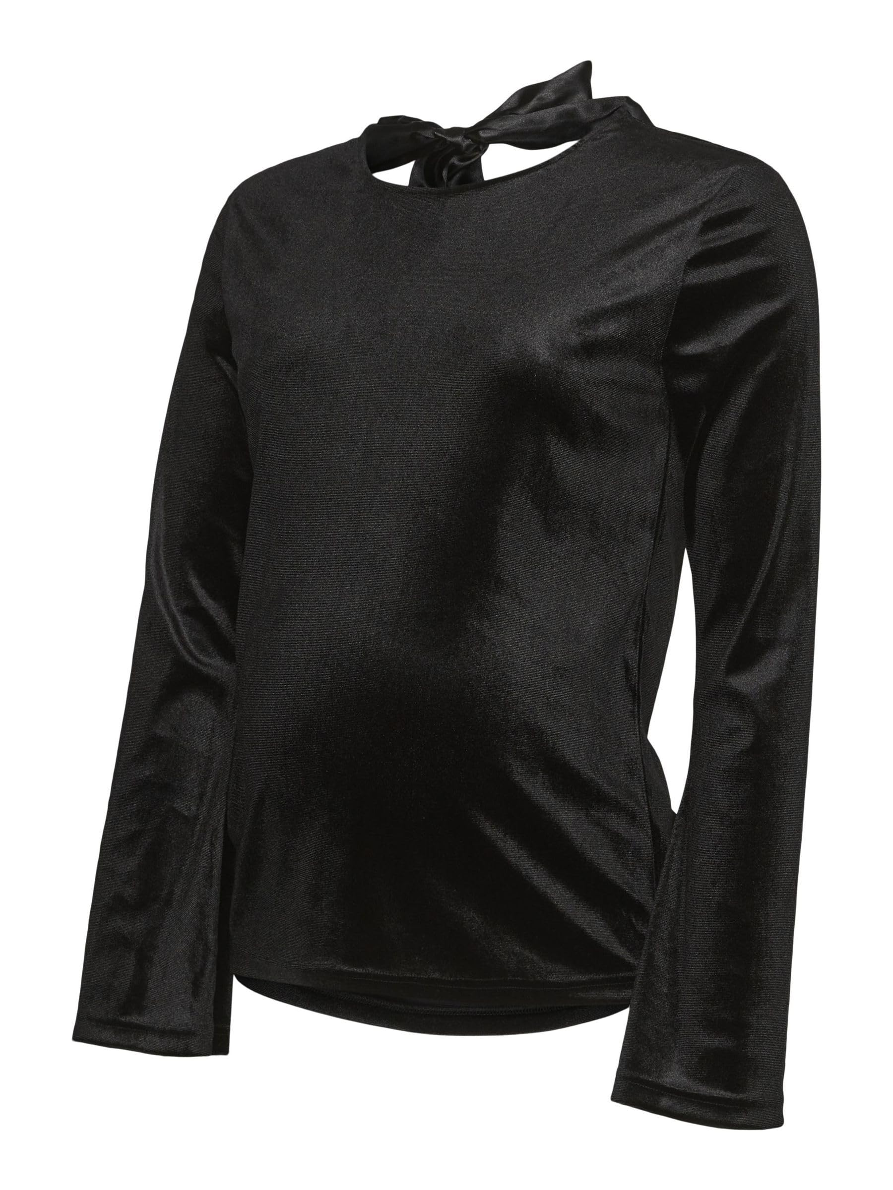 mamalicious-stilltop-mlpilar-mit-rundhalsausschnitt-lang-rmelig-normal-geschnitt image 1
