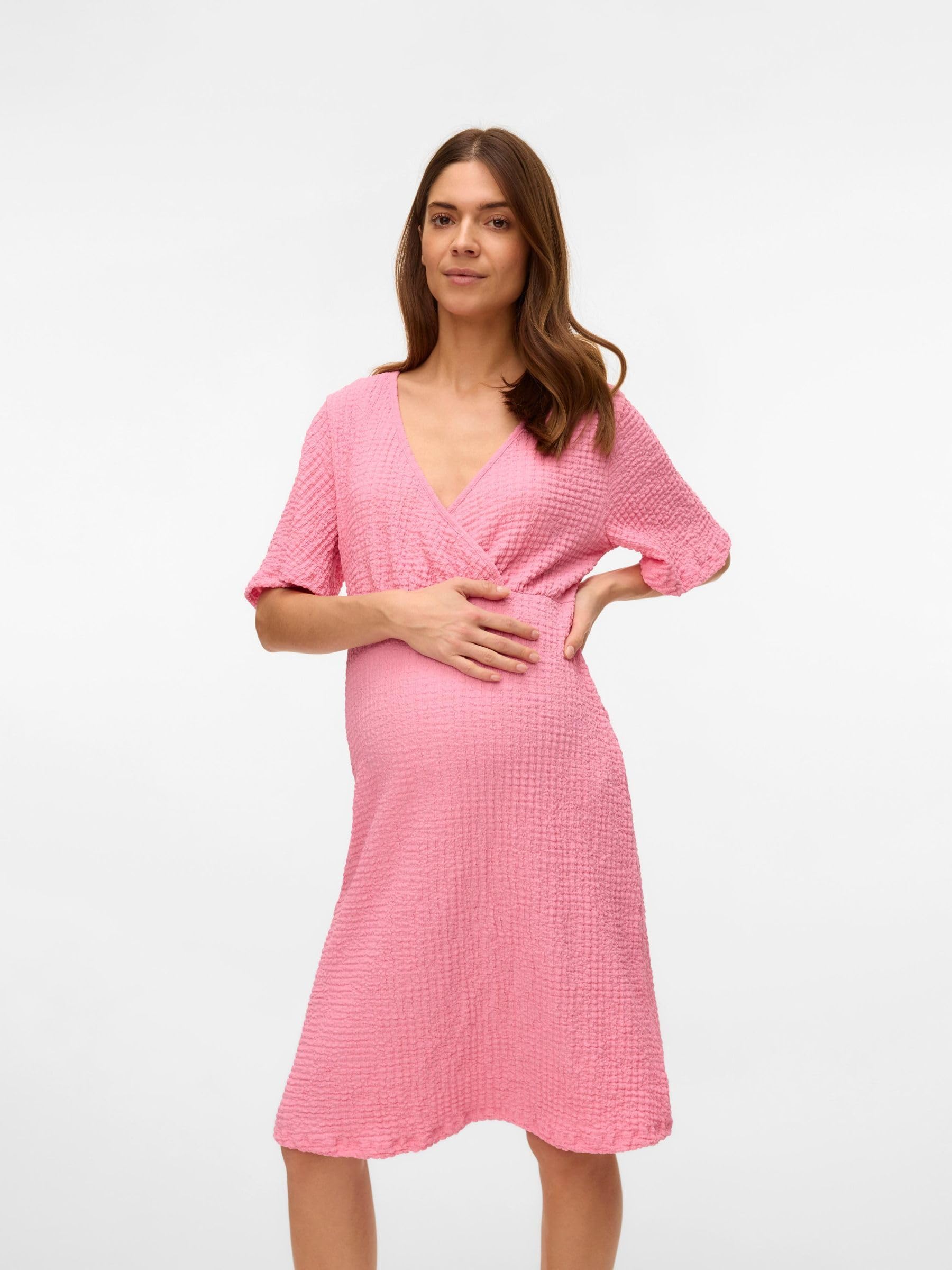 mamalicious-mlnova-umstandskleid-2-in-1-stillkleid-mit-v-ausschnitt-halbarm-wick image 2