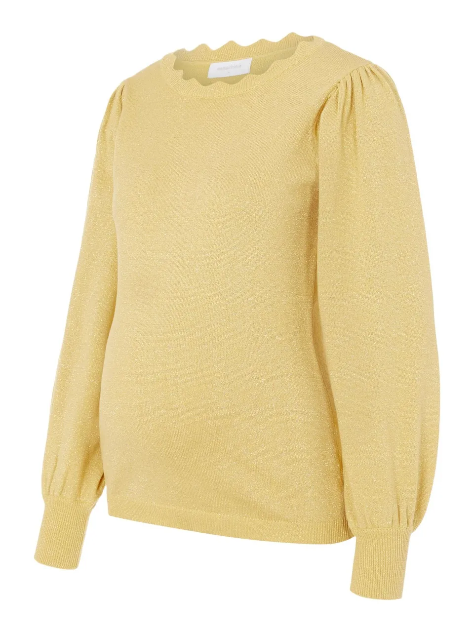 mamalicious-mlpatricia-langarm-strickpullover-f-r-schwangere-mit-puff-rmeln image 1