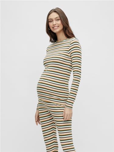 mamalicious-umstandstop-mlmalle-geripptes-langarmshirt-mit-rundhalsausschnitt image 8